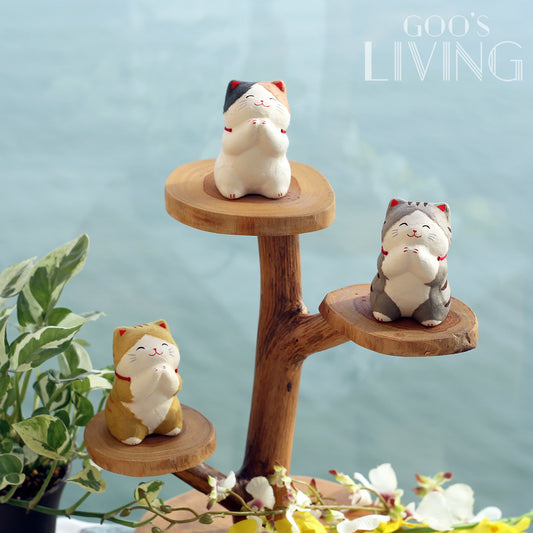 RYUKODO 和紙製請請貓