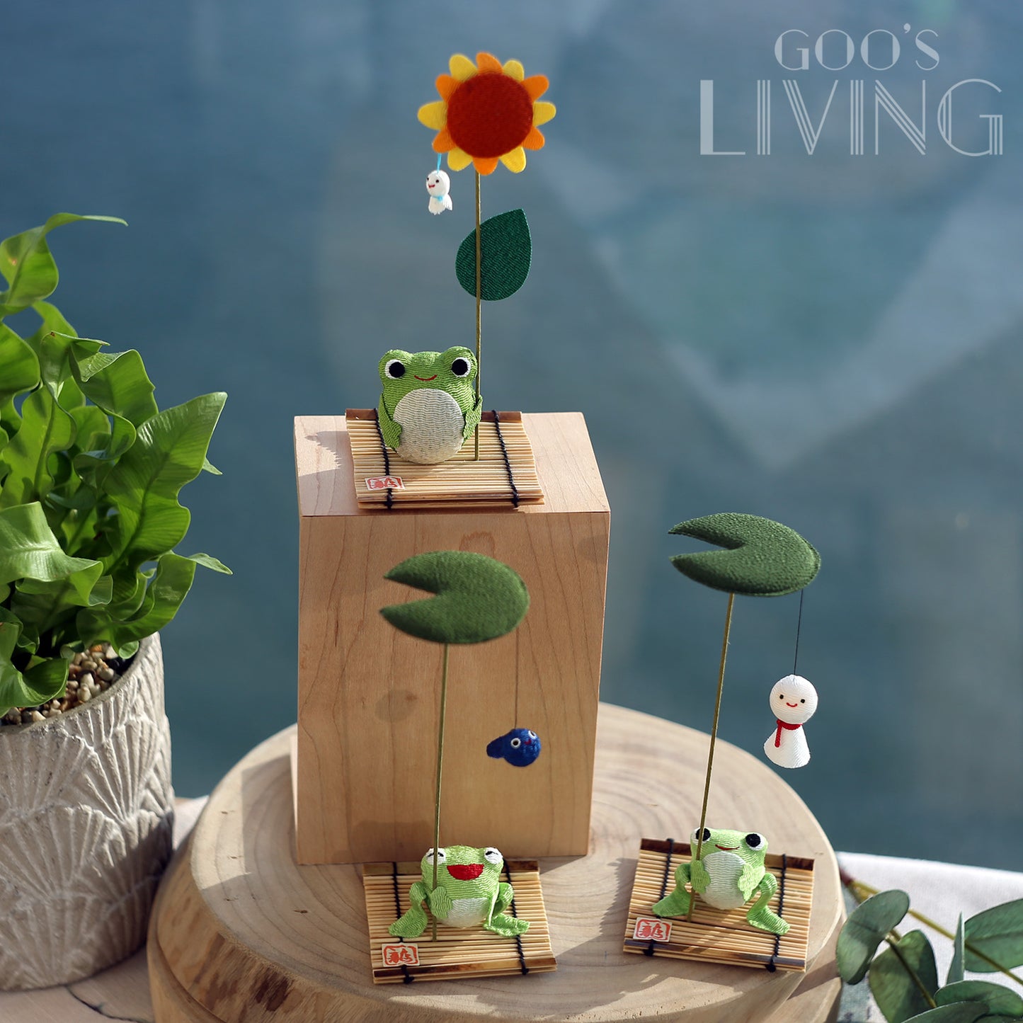 RYUKODO 竹筏青蛙系列