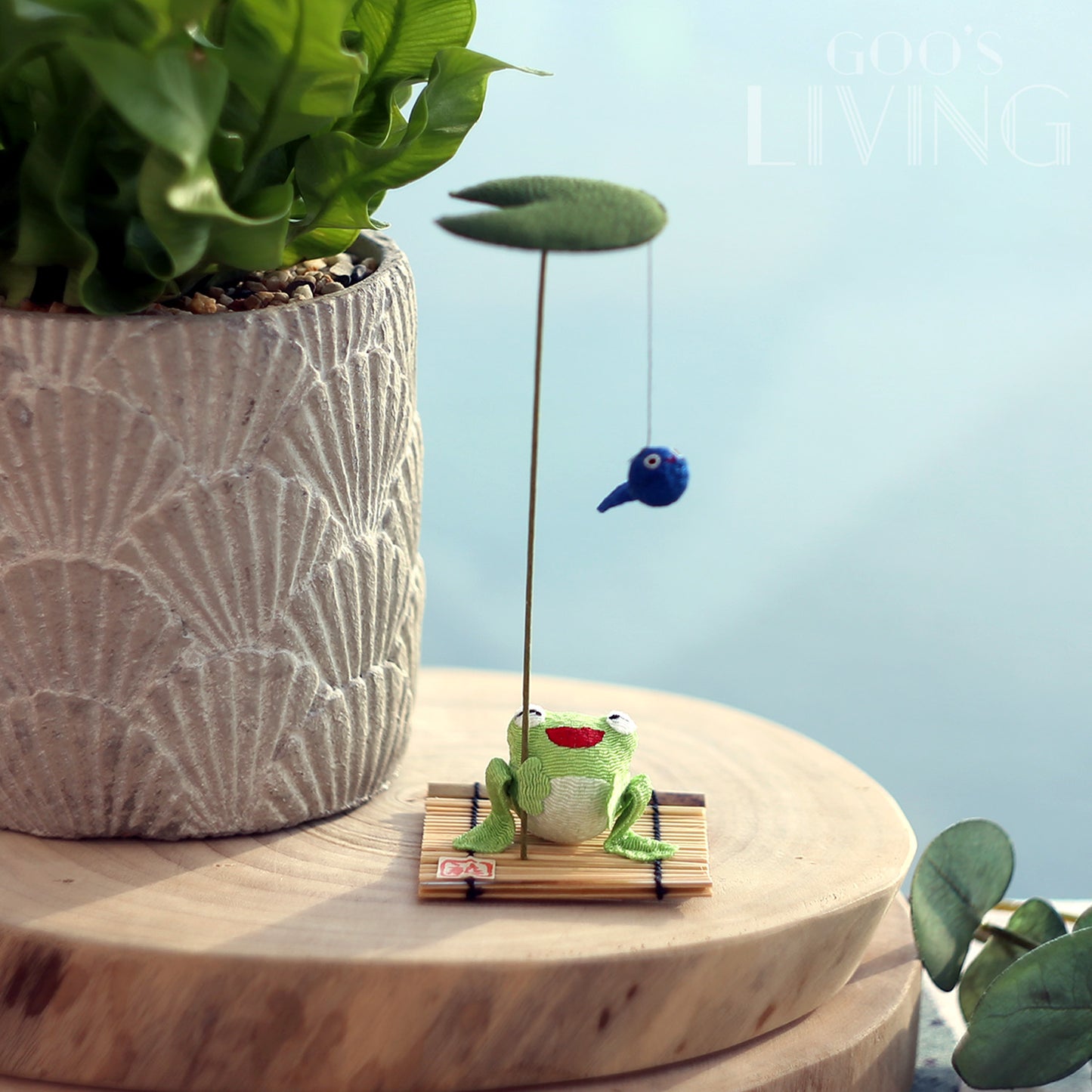 RYUKODO 竹筏青蛙系列