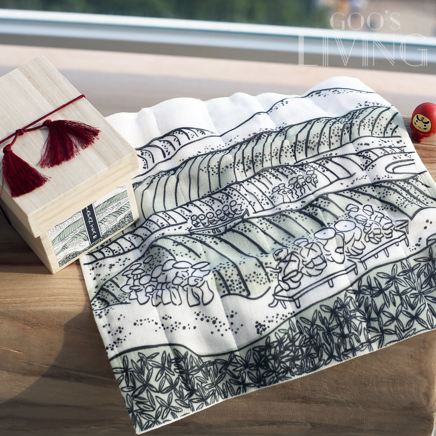 新潟縣 抗菌調濕桐木茶箱