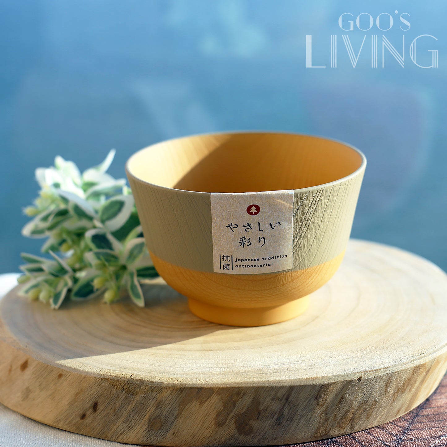 SugarLand 抗菌木紋湯碗