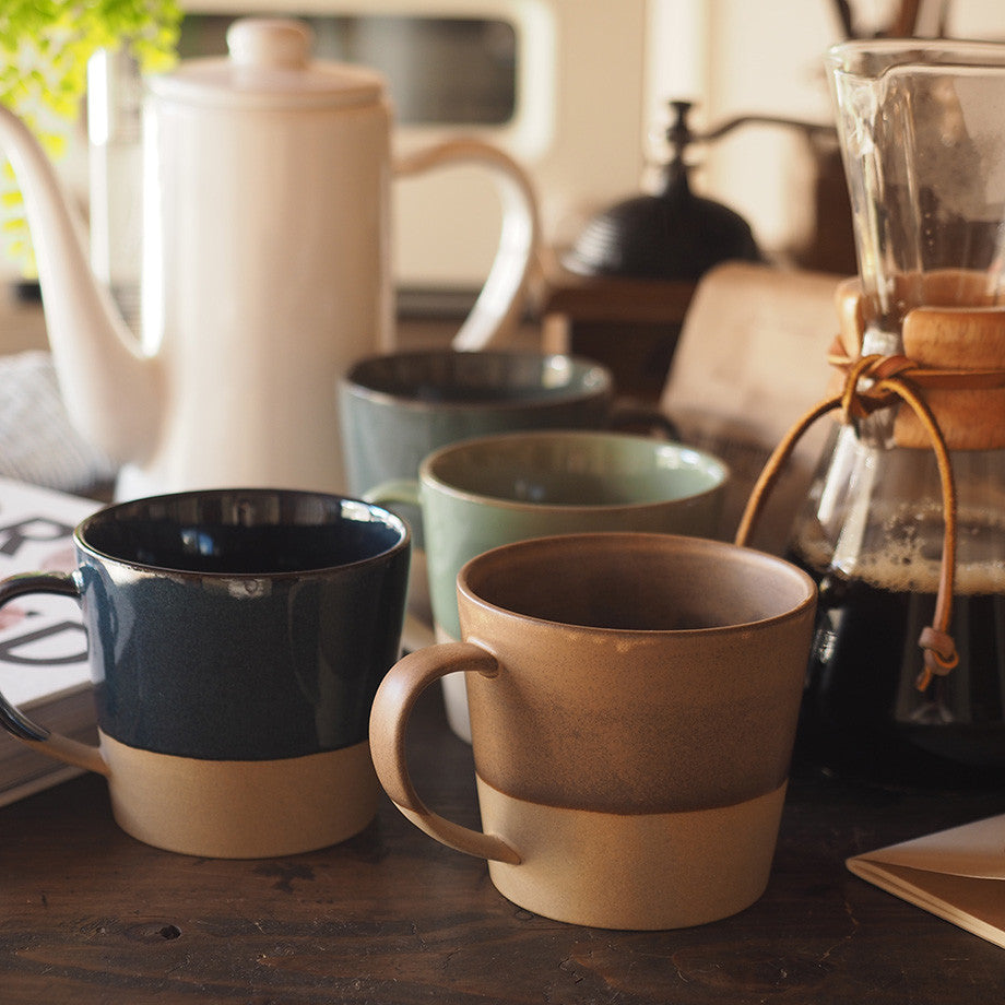 Bread & Rice 雙色陶瓷杯