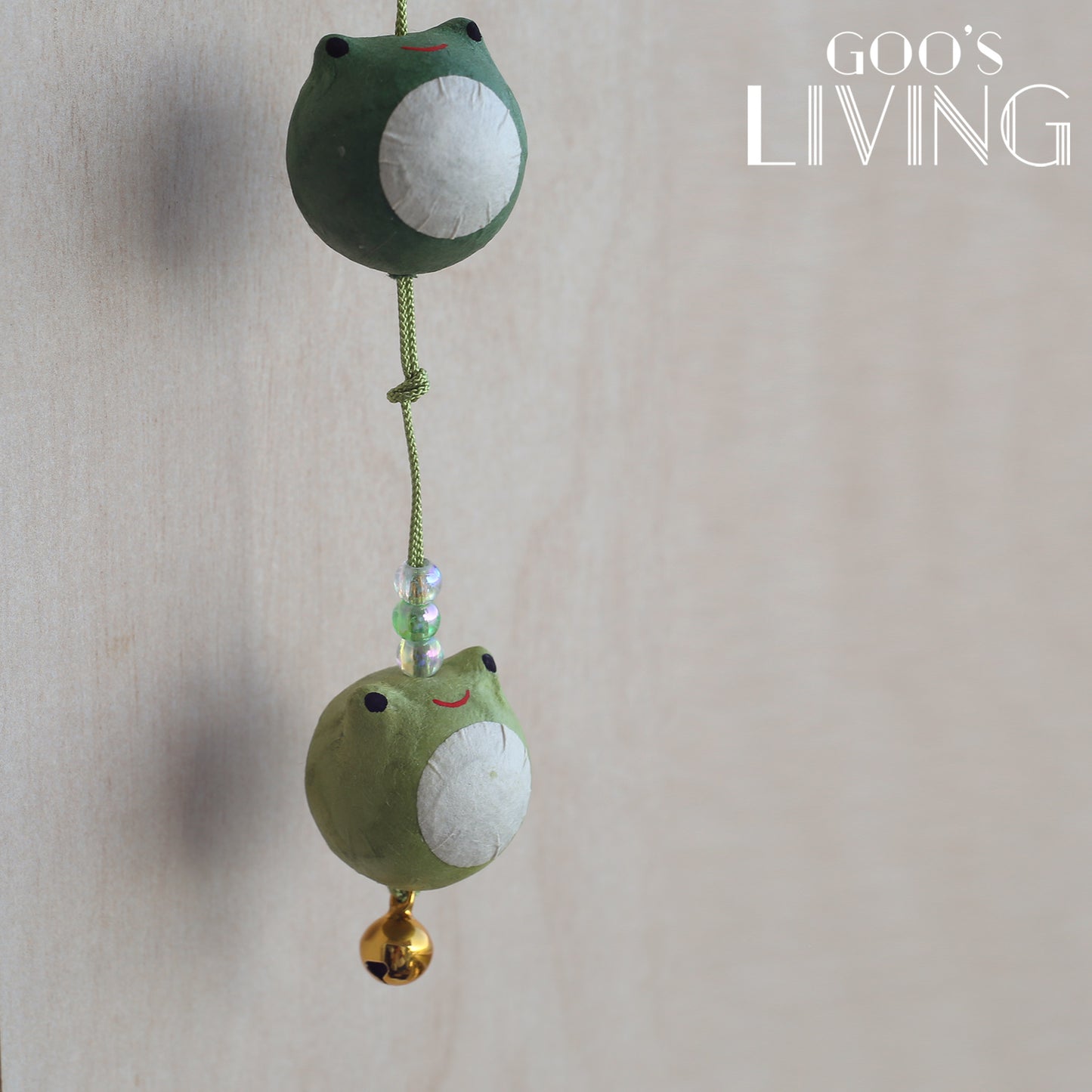 RYUKODO 六粒青蛙掛飾