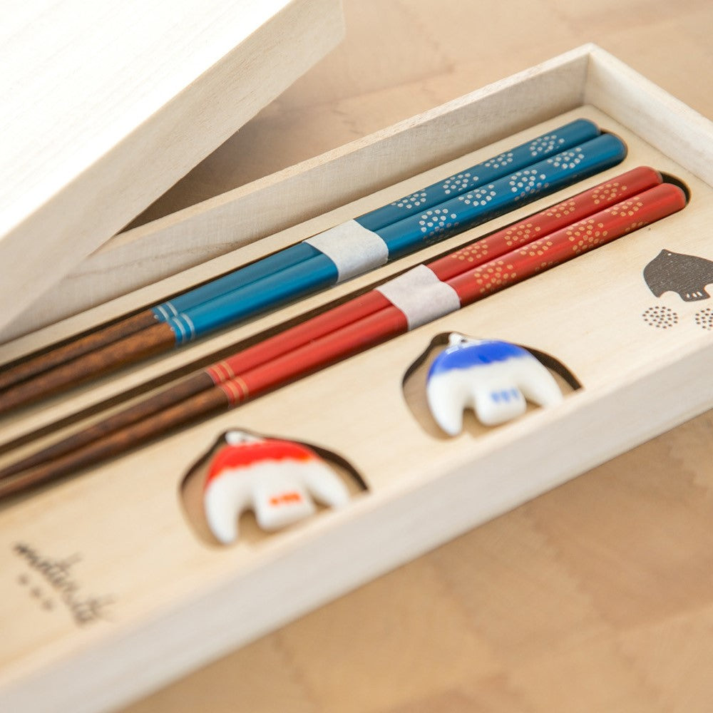 千鳥夫婦箸筷子套裝