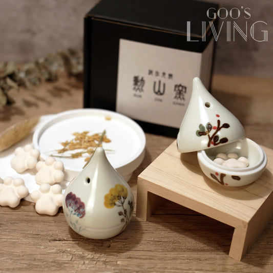 波佐見燒勲山窯 貓咪肉球擴香器