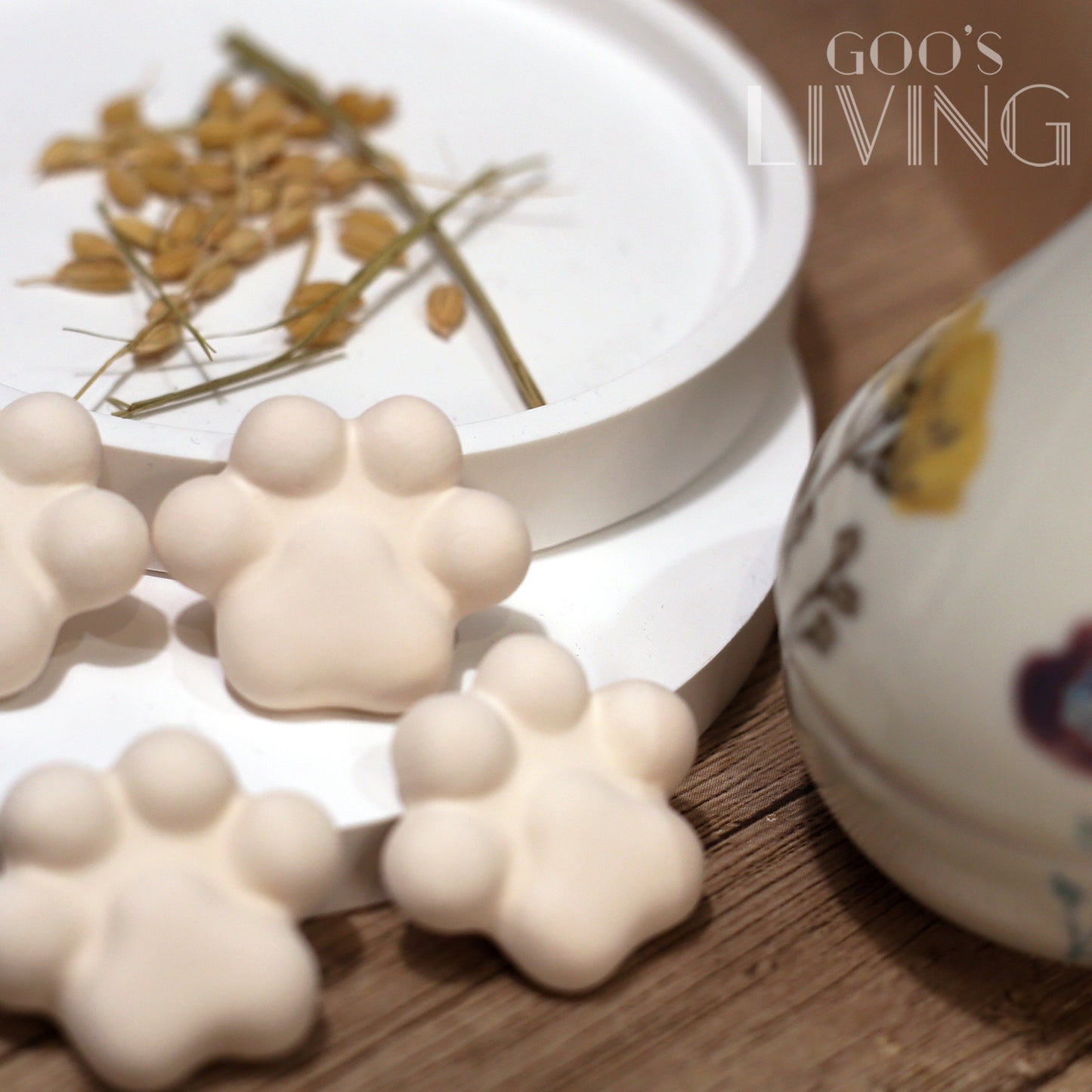 波佐見燒勲山窯 貓咪肉球擴香器