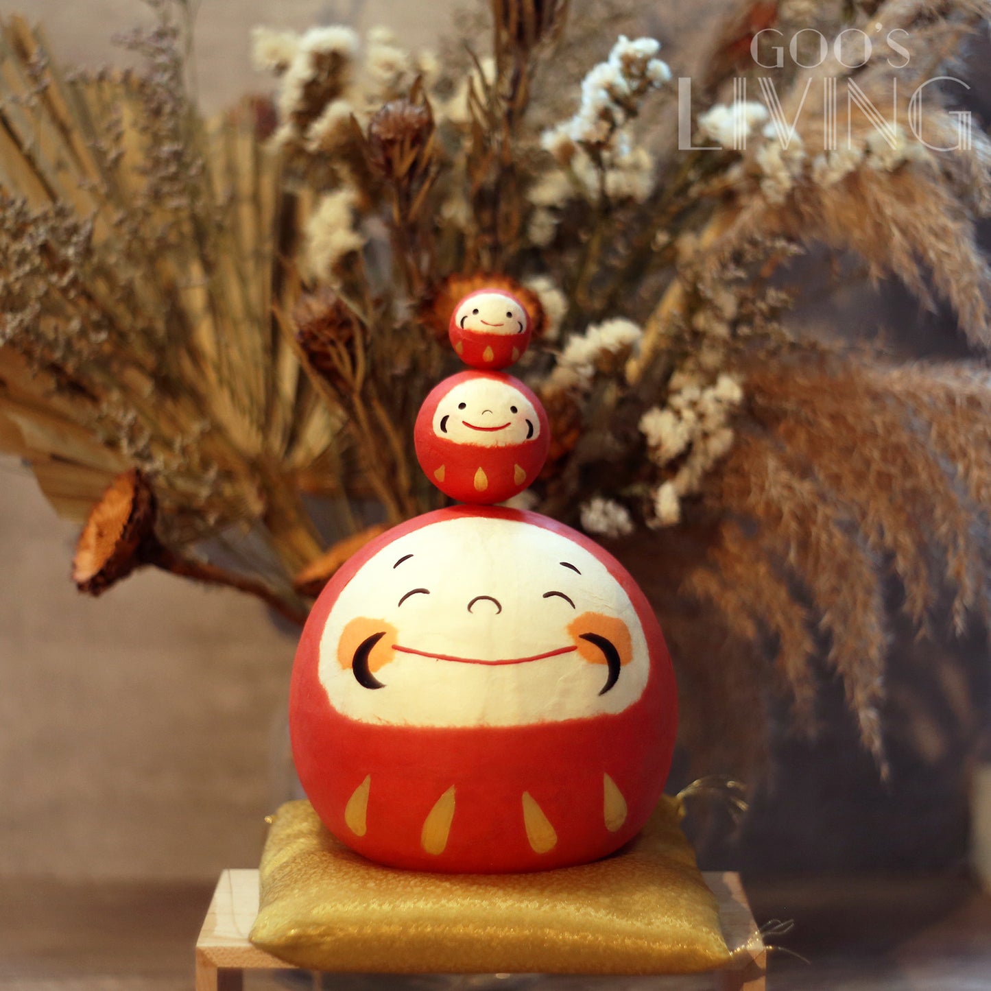 RYUKODO 和紙三福大達摩