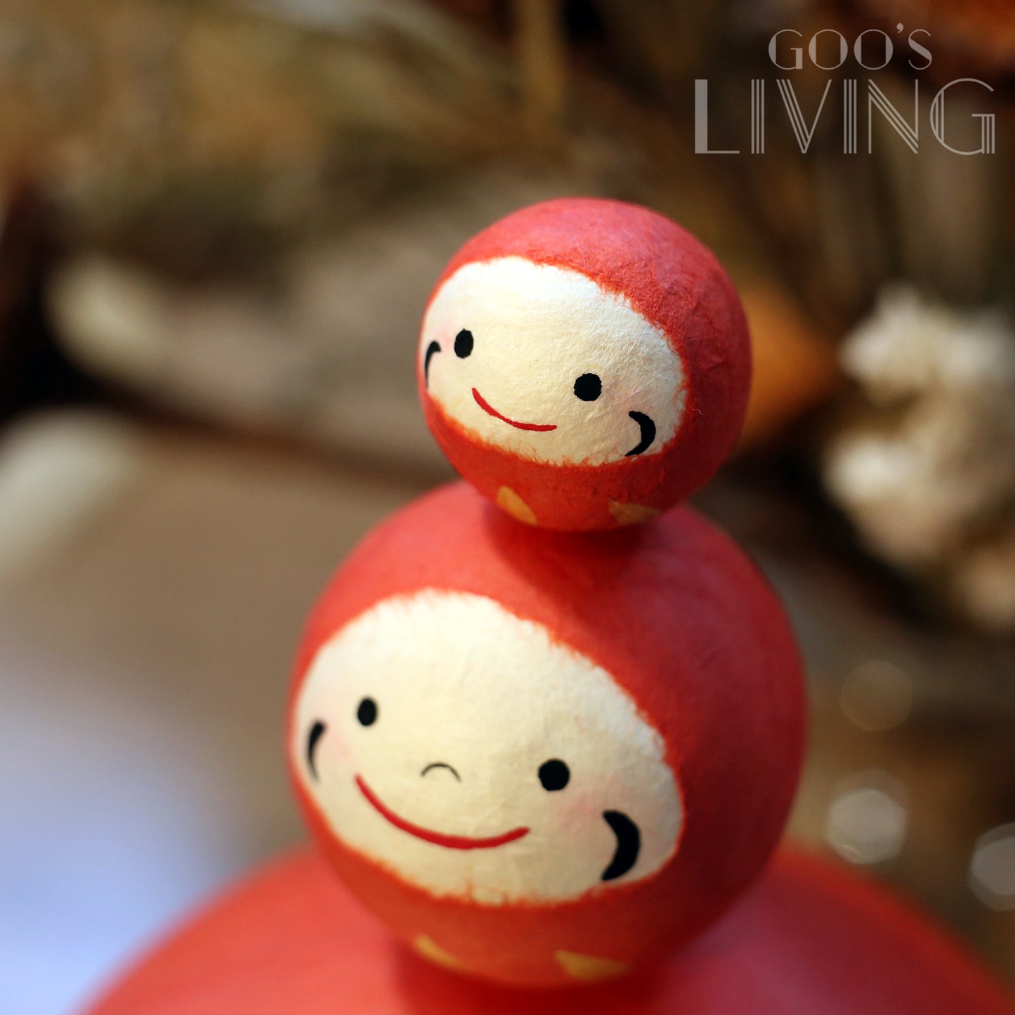 RYUKODO 和紙三福大達摩