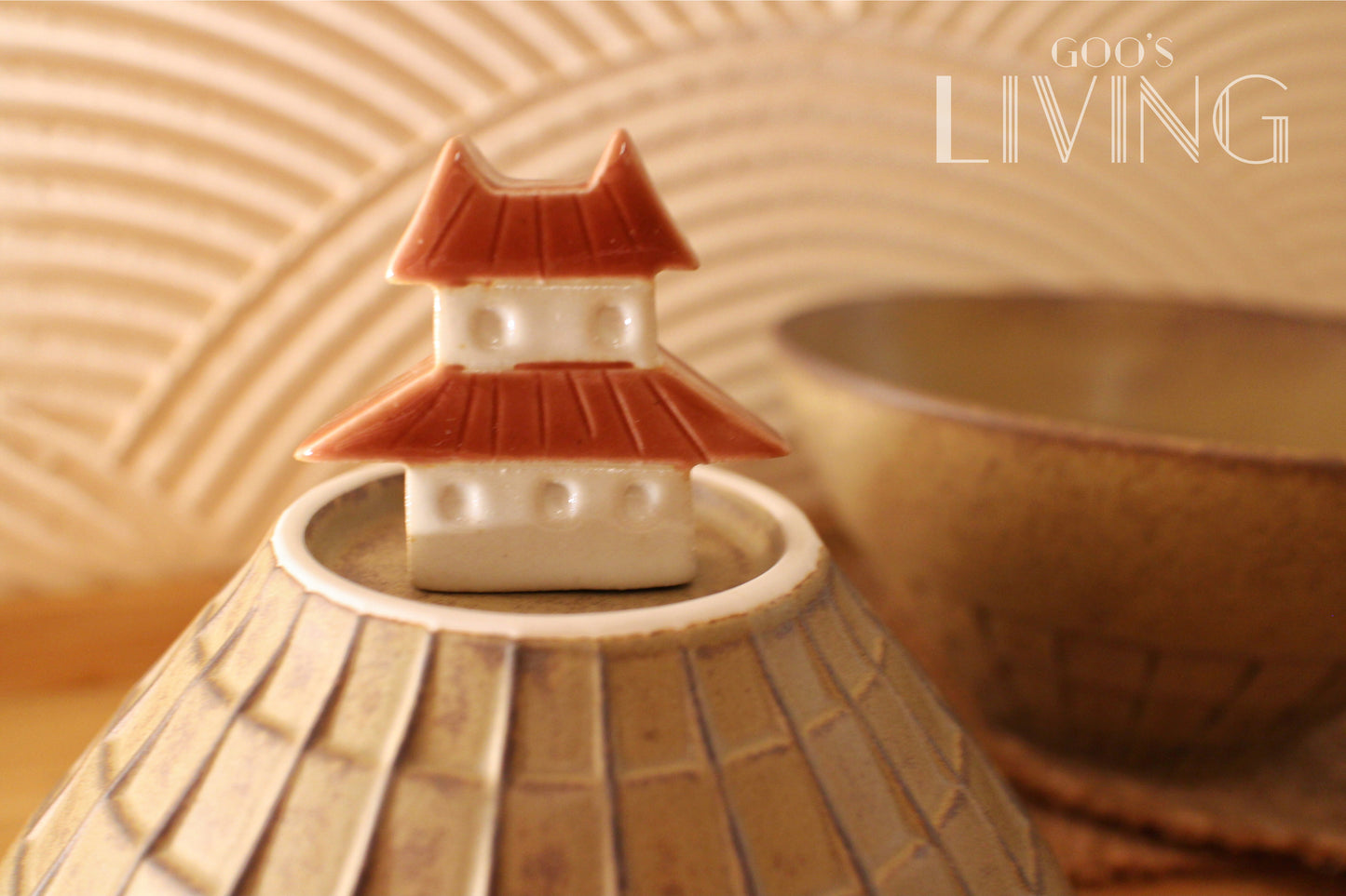 石垣山城 城堡碗筷架套裝