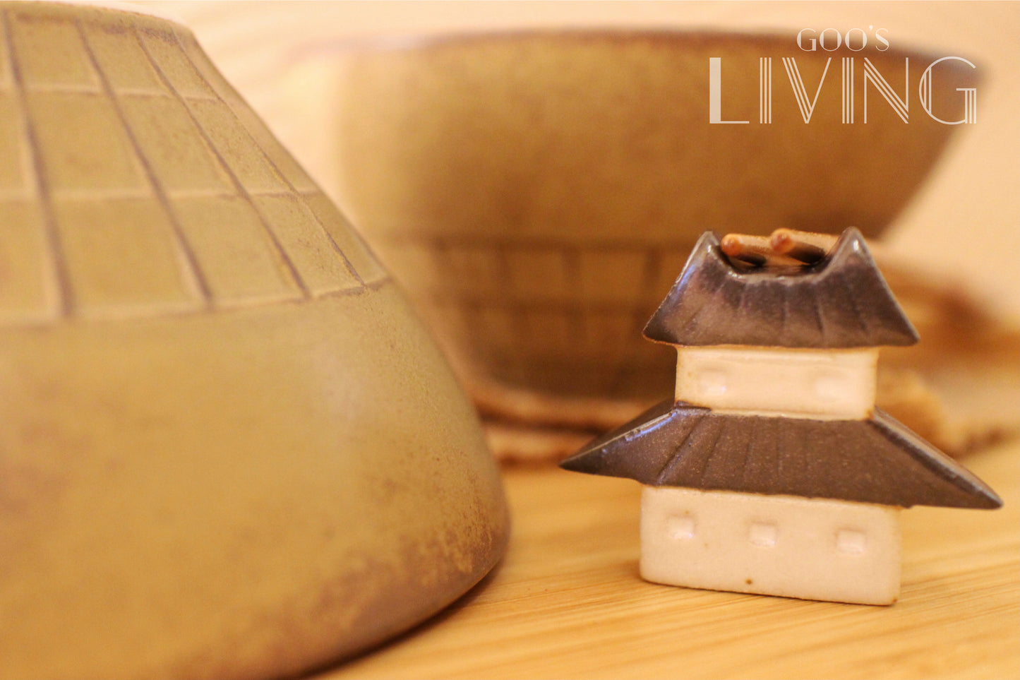 石垣山城 城堡碗筷架套裝