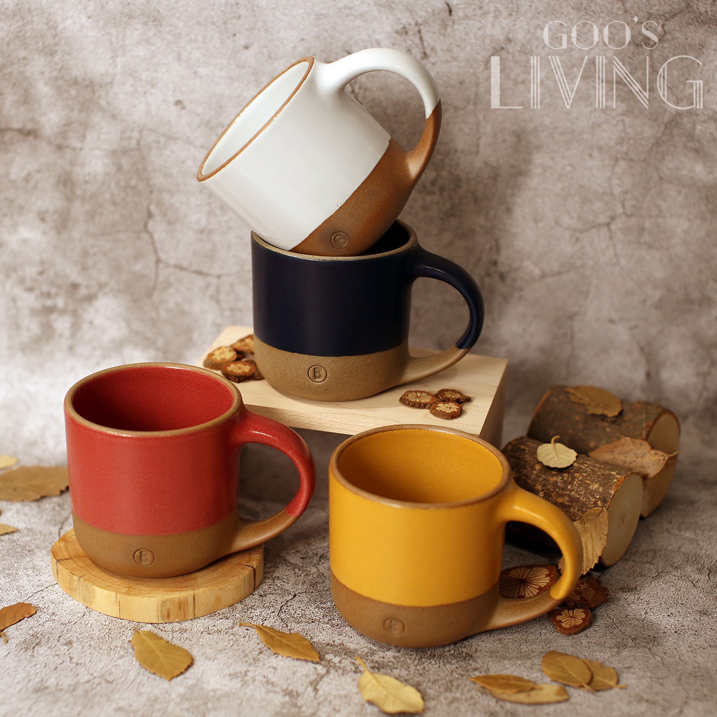 BRICKS 雙色美濃燒馬克杯