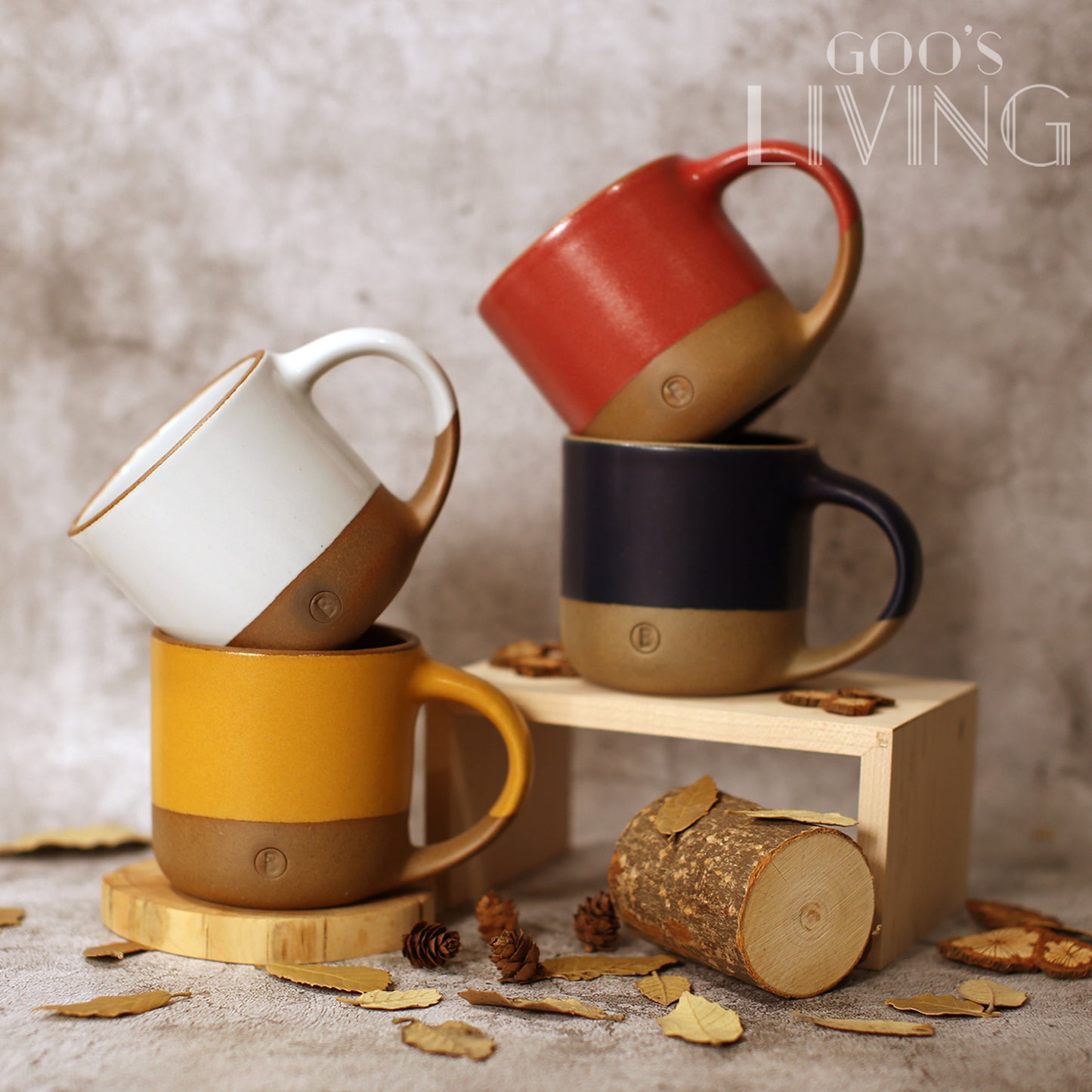 BRICKS 雙色美濃燒馬克杯