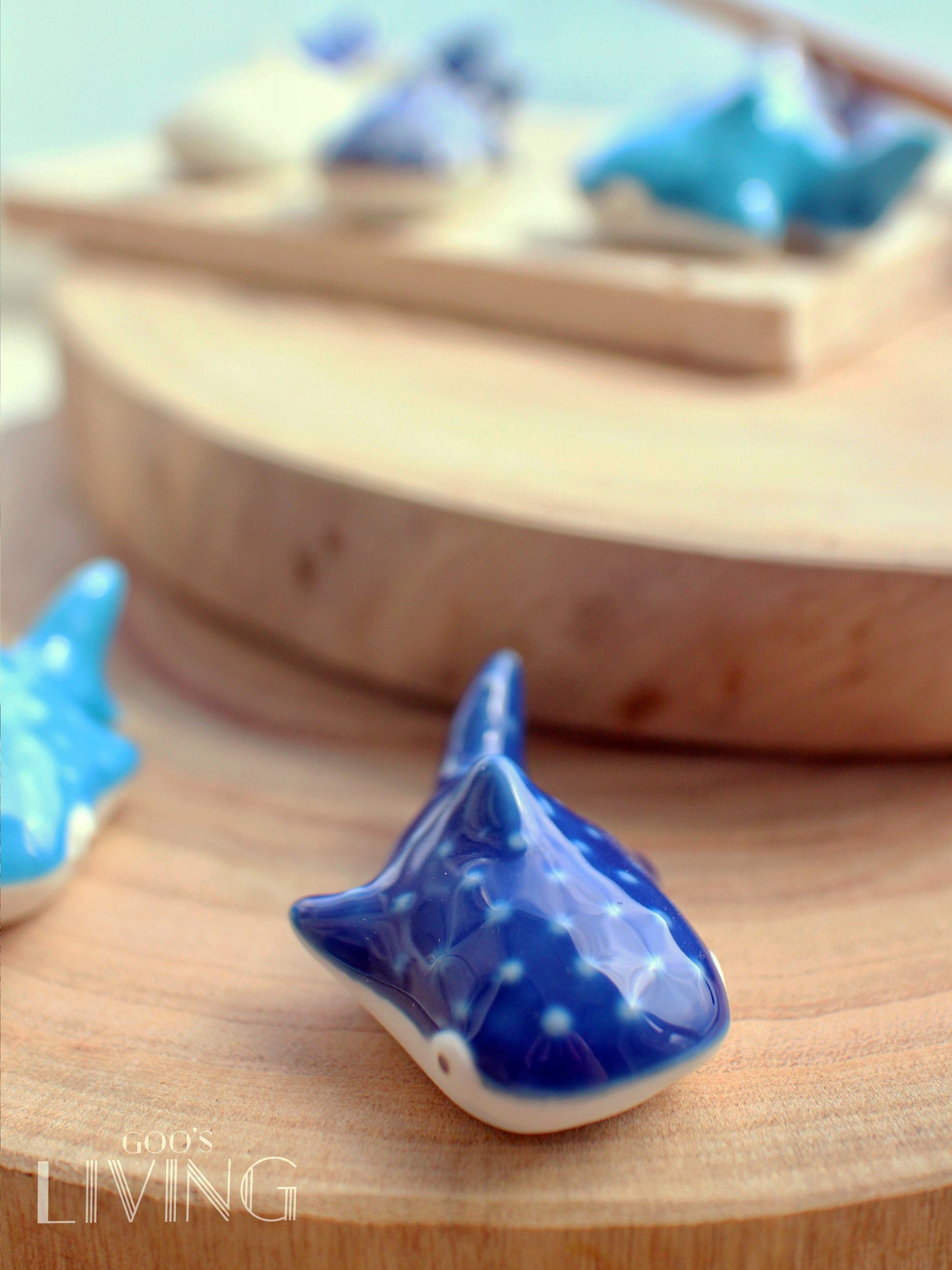 波佐見燒 鯨鯊筷子托