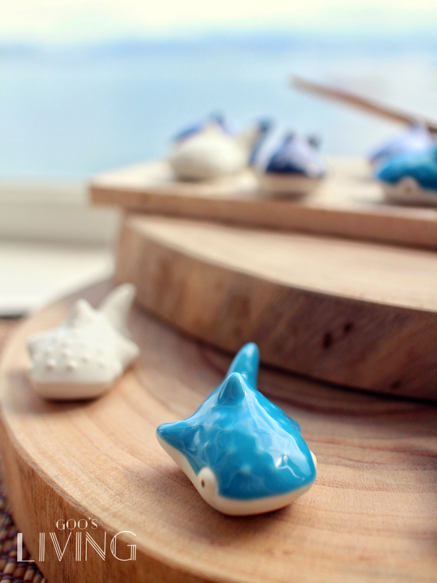 波佐見燒 鯨鯊筷子托