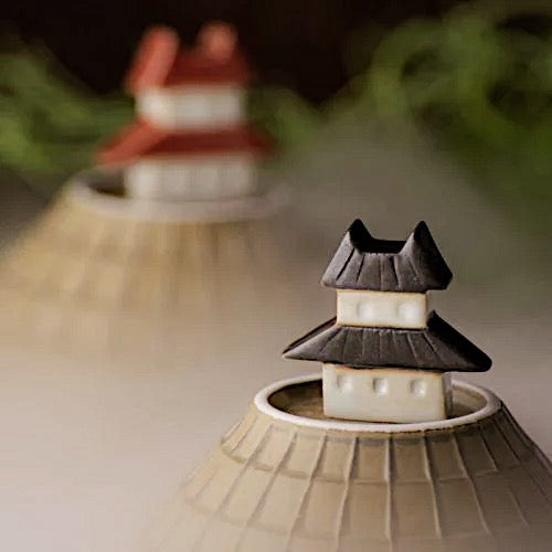 石垣山城 城堡碗筷架套裝