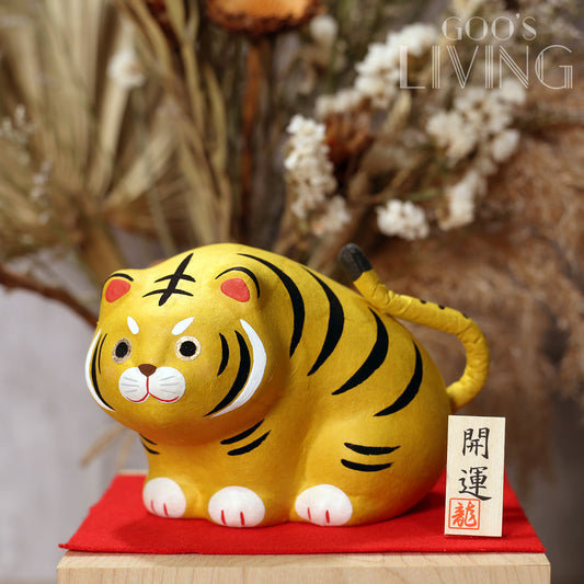 RYUKODO 和紙製開運老虎