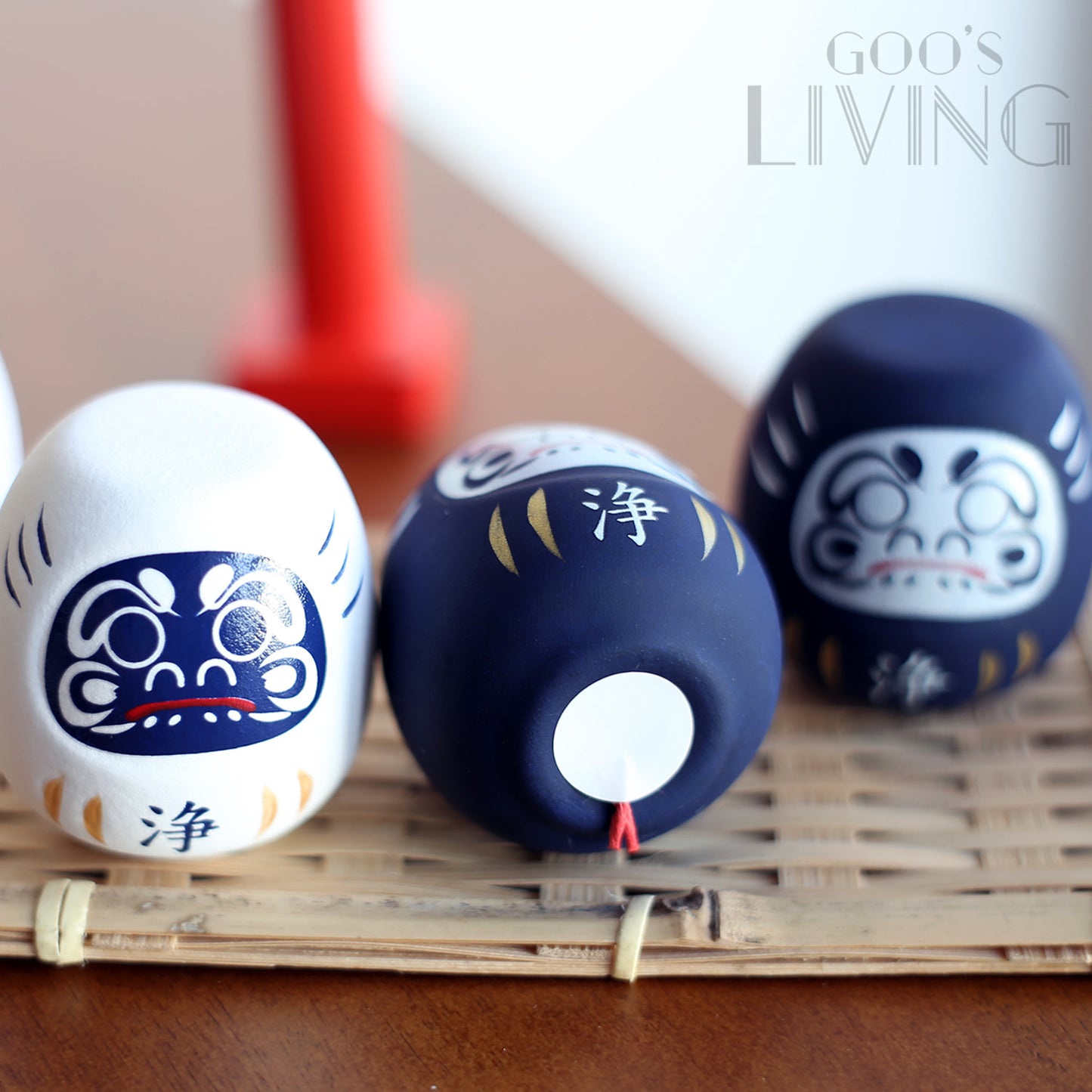 藍白籤文 達摩護身符