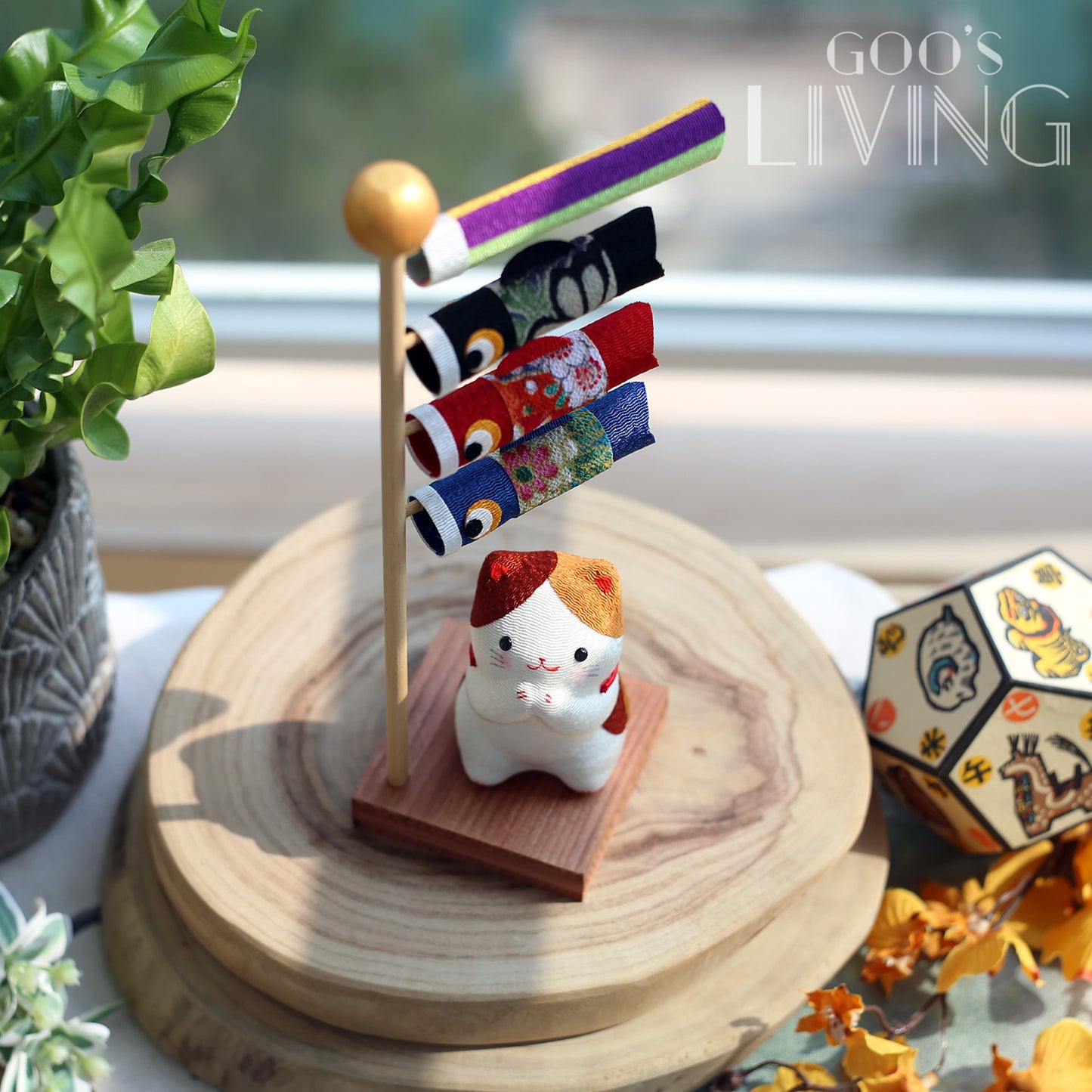 RYUKODO 鯉魚旗請請貓