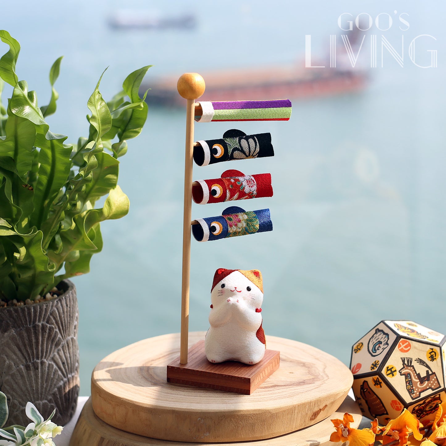 RYUKODO 鯉魚旗請請貓