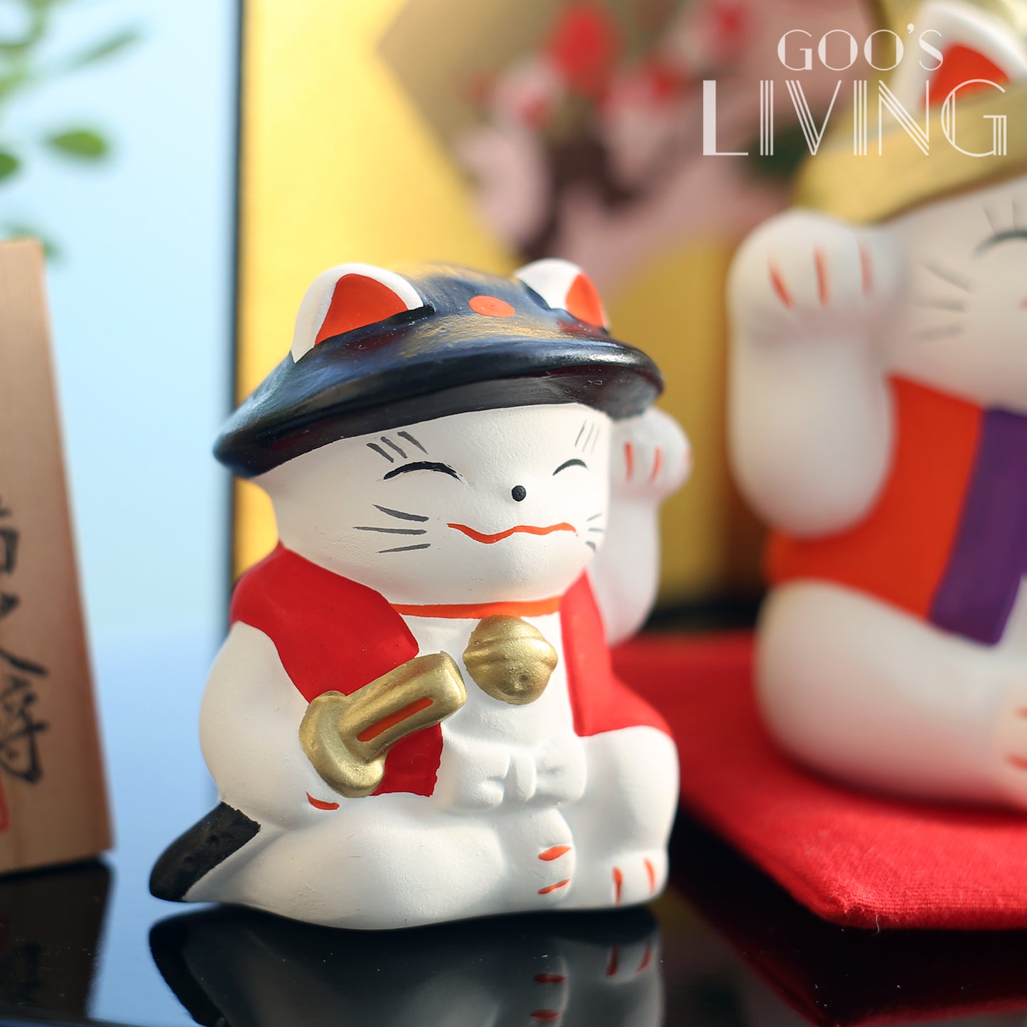 昭峰作 招財貓將軍