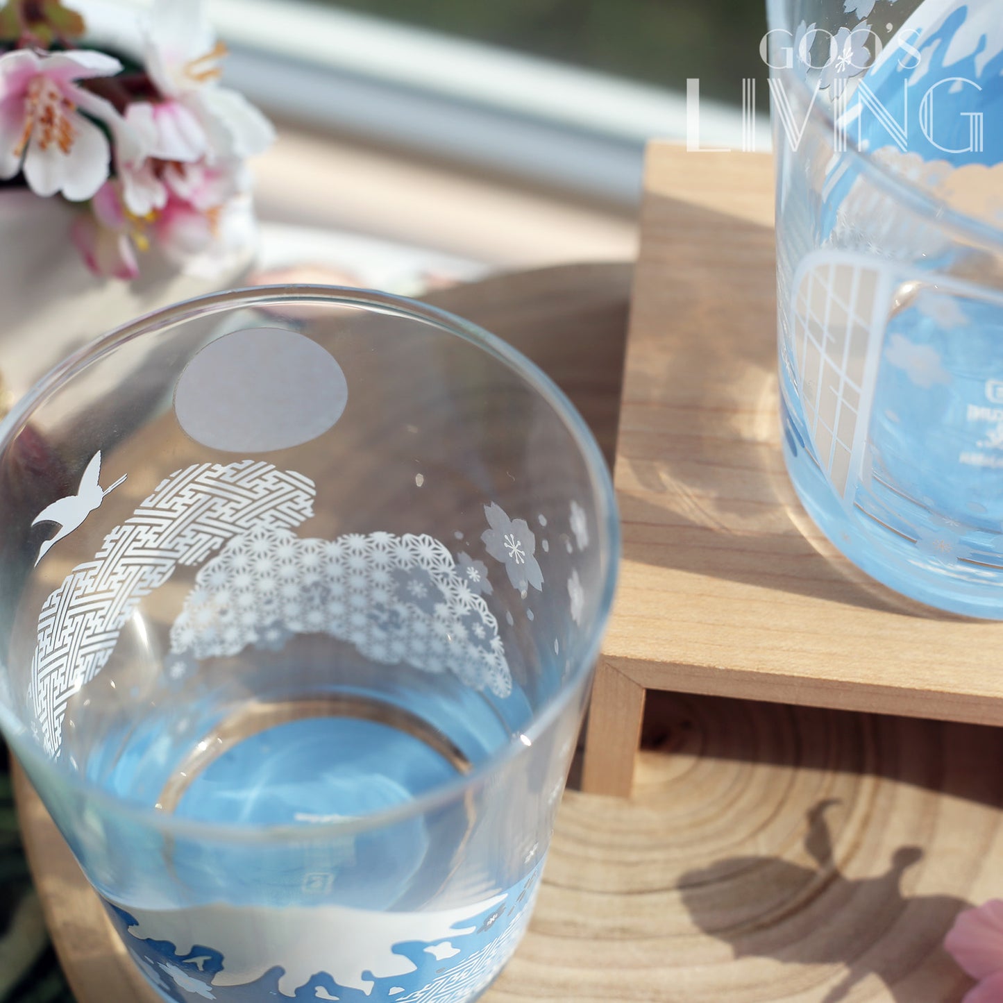 富士之景 冷感玻璃杯