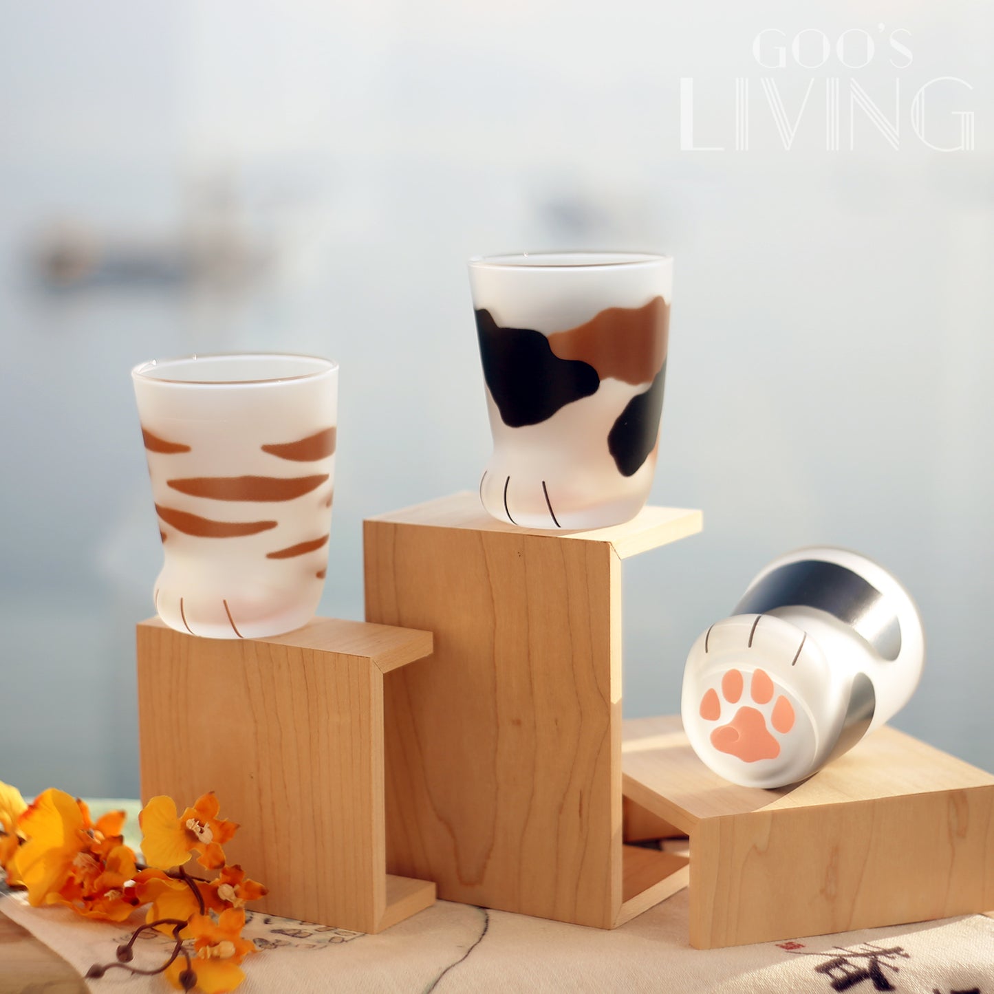 ADERIA石塚硝子 Coconeco貓腳玻璃杯