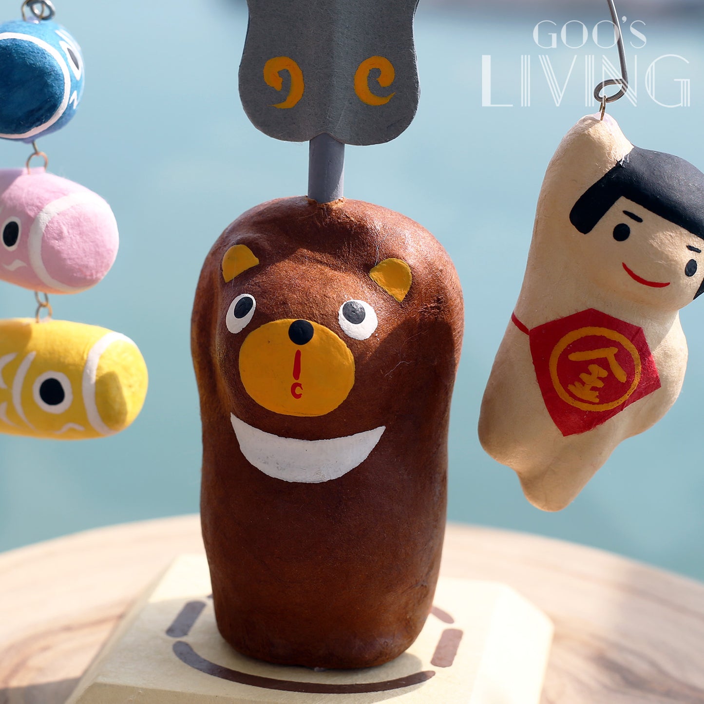 金太郎與熊 轉轉鯉魚旗