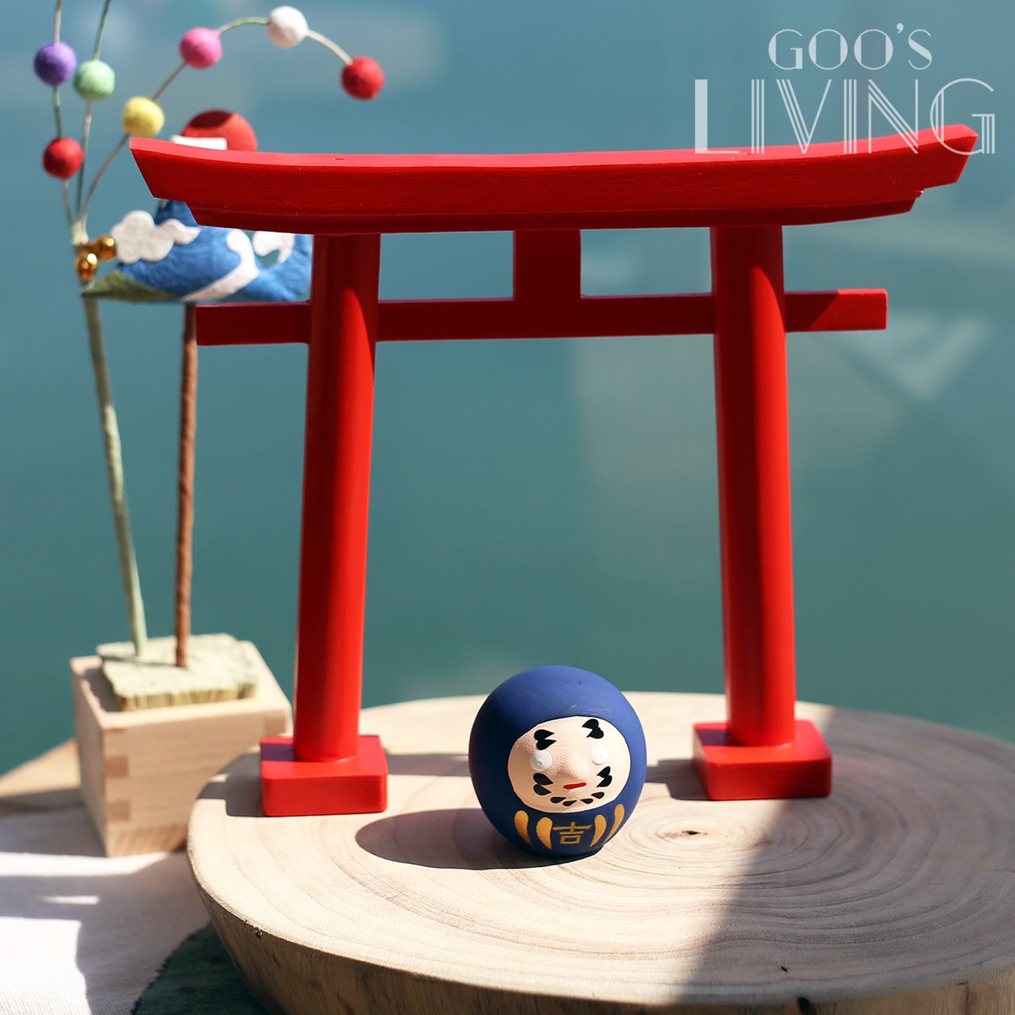 六色達摩 籤文護身符