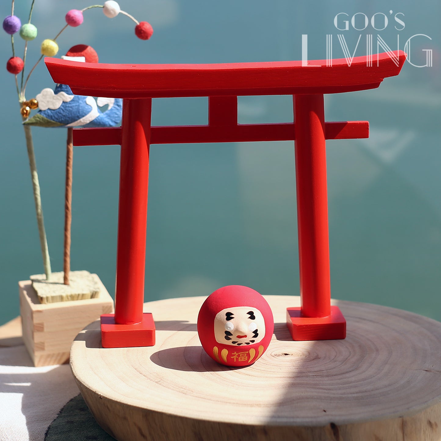 六色達摩 籤文護身符