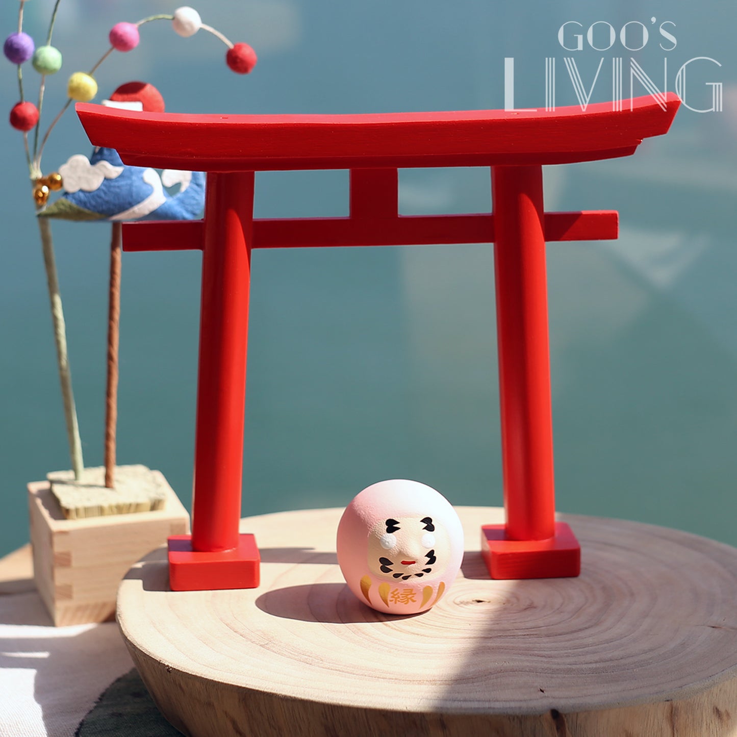 六色達摩 籤文護身符