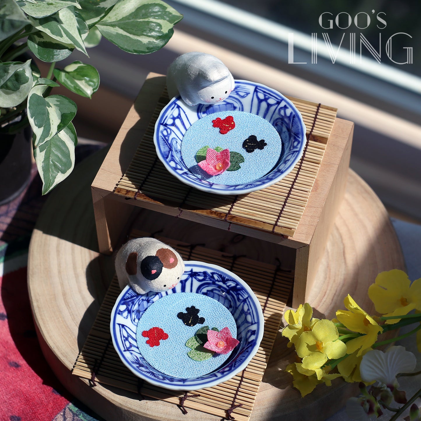 RYUKODO 偷望金魚動物系列