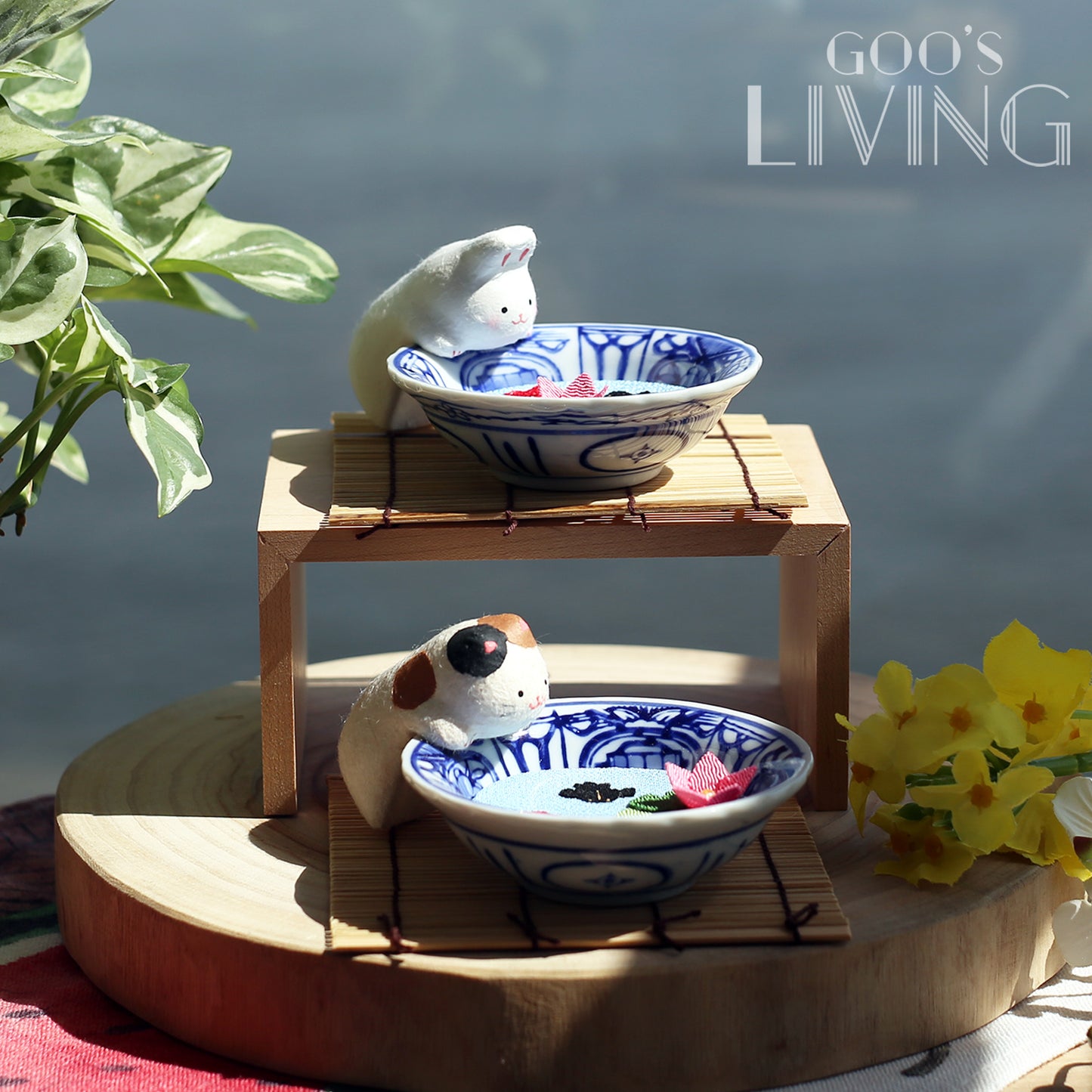 RYUKODO 偷望金魚動物系列