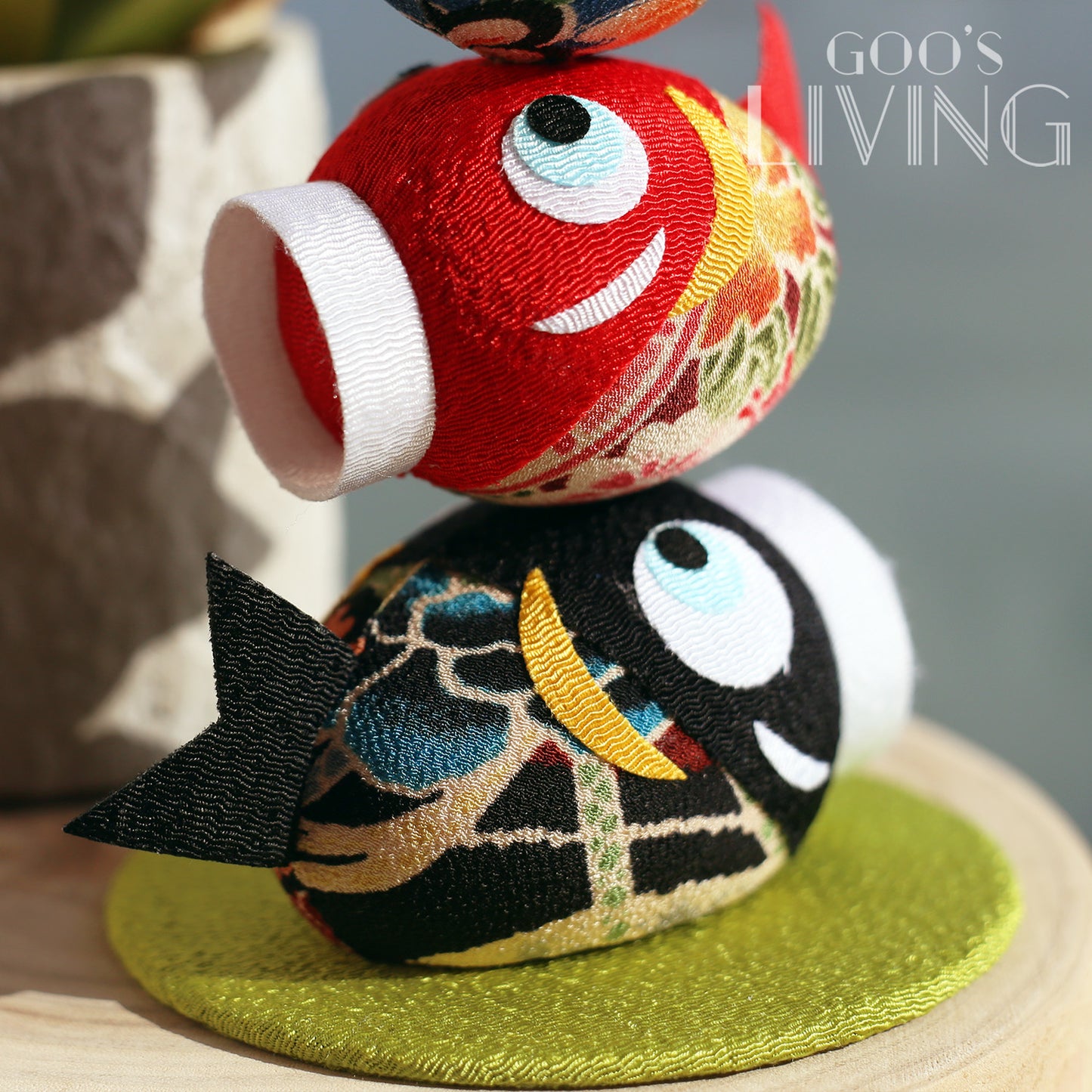 京都職人手作 層層疊親子鯉魚旗