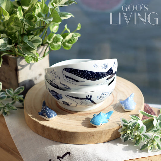 Natural69 波佐見燒海洋湯碗