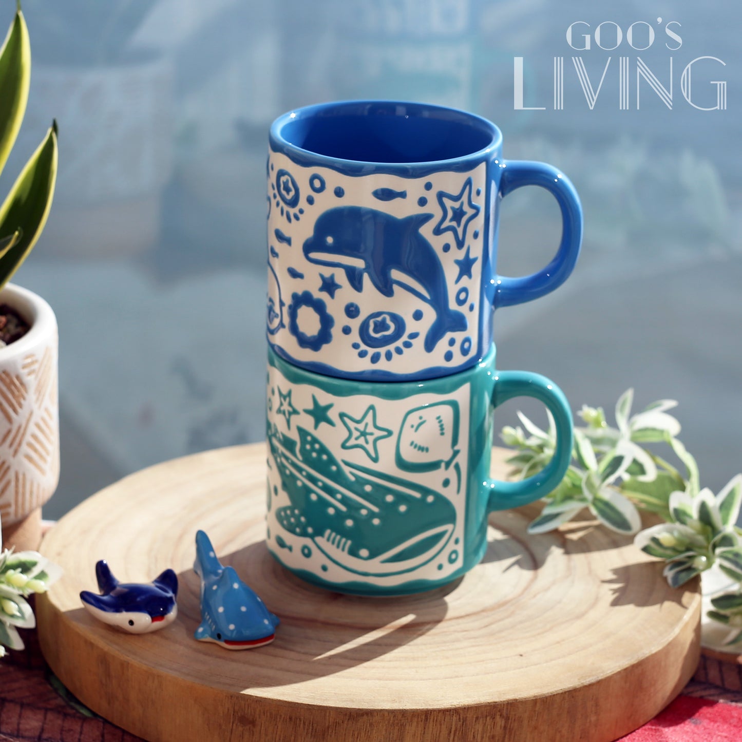 PukuPuku 海洋系列馬克杯