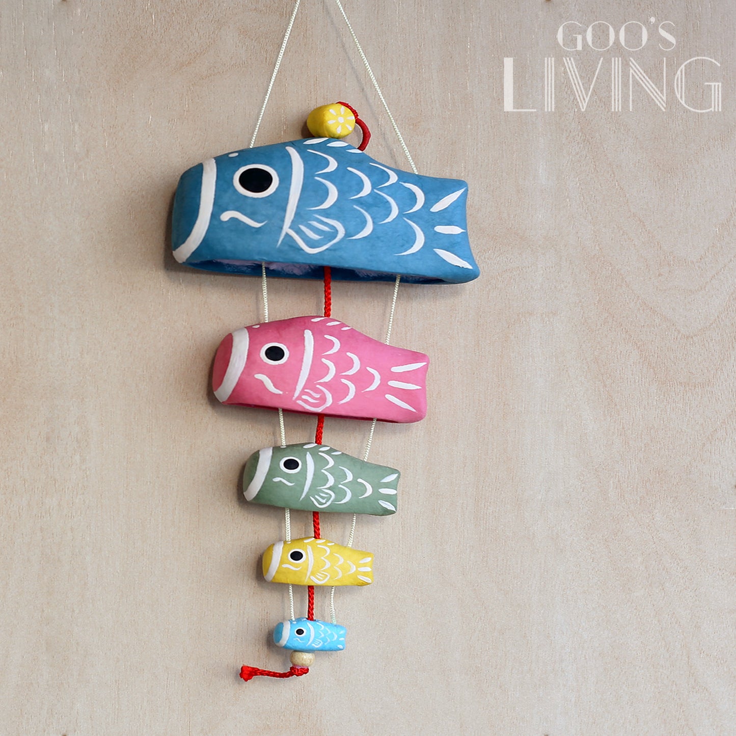 大門屋 和紙鯉魚旗掛飾