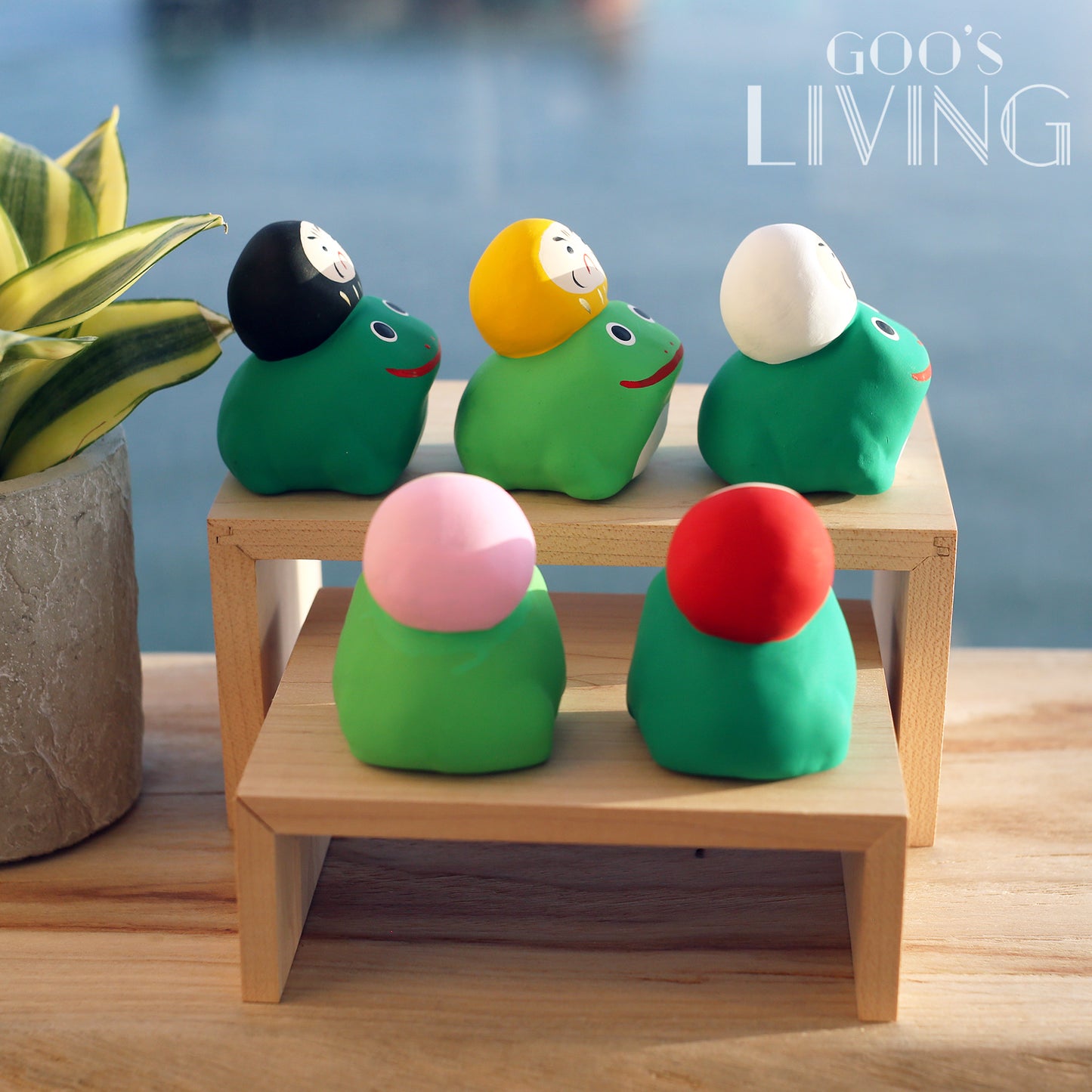 瀨戶陶藝社玩具工房 達摩青蛙