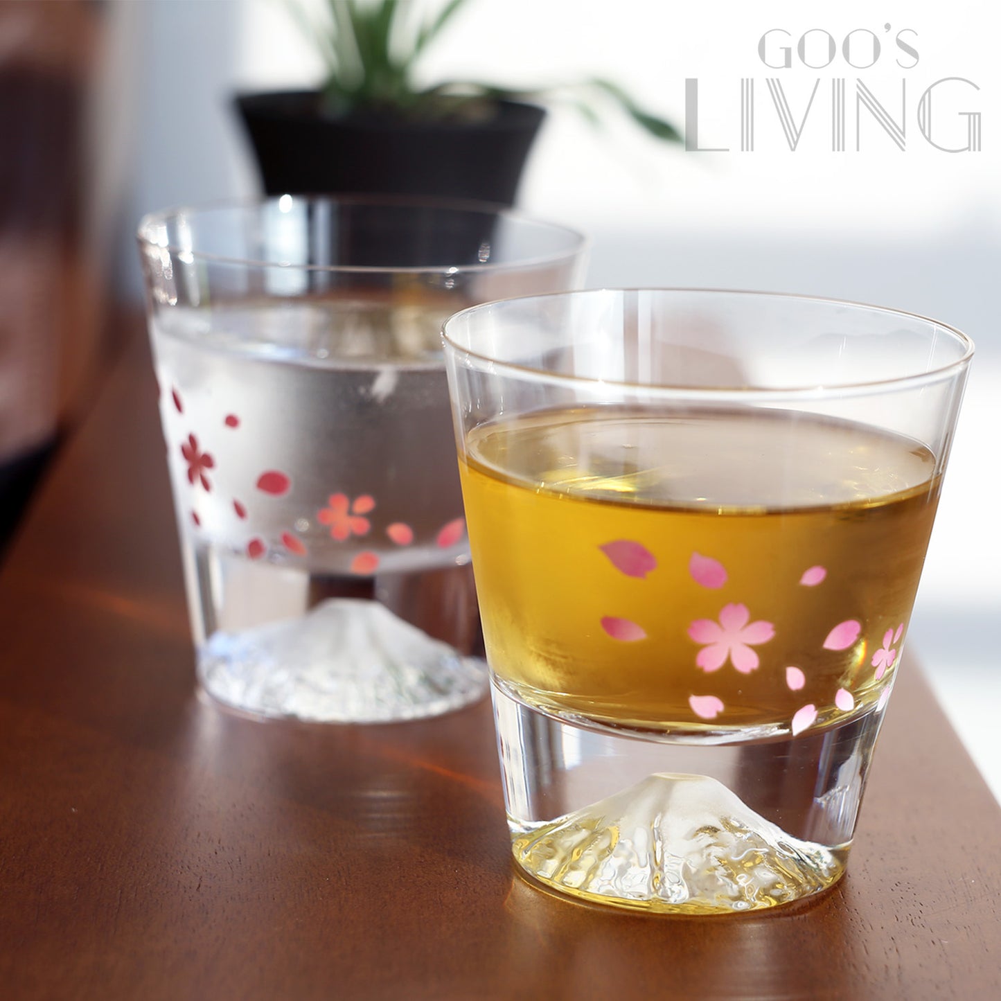 丸モ高木陶器 櫻花富士山冷感杯