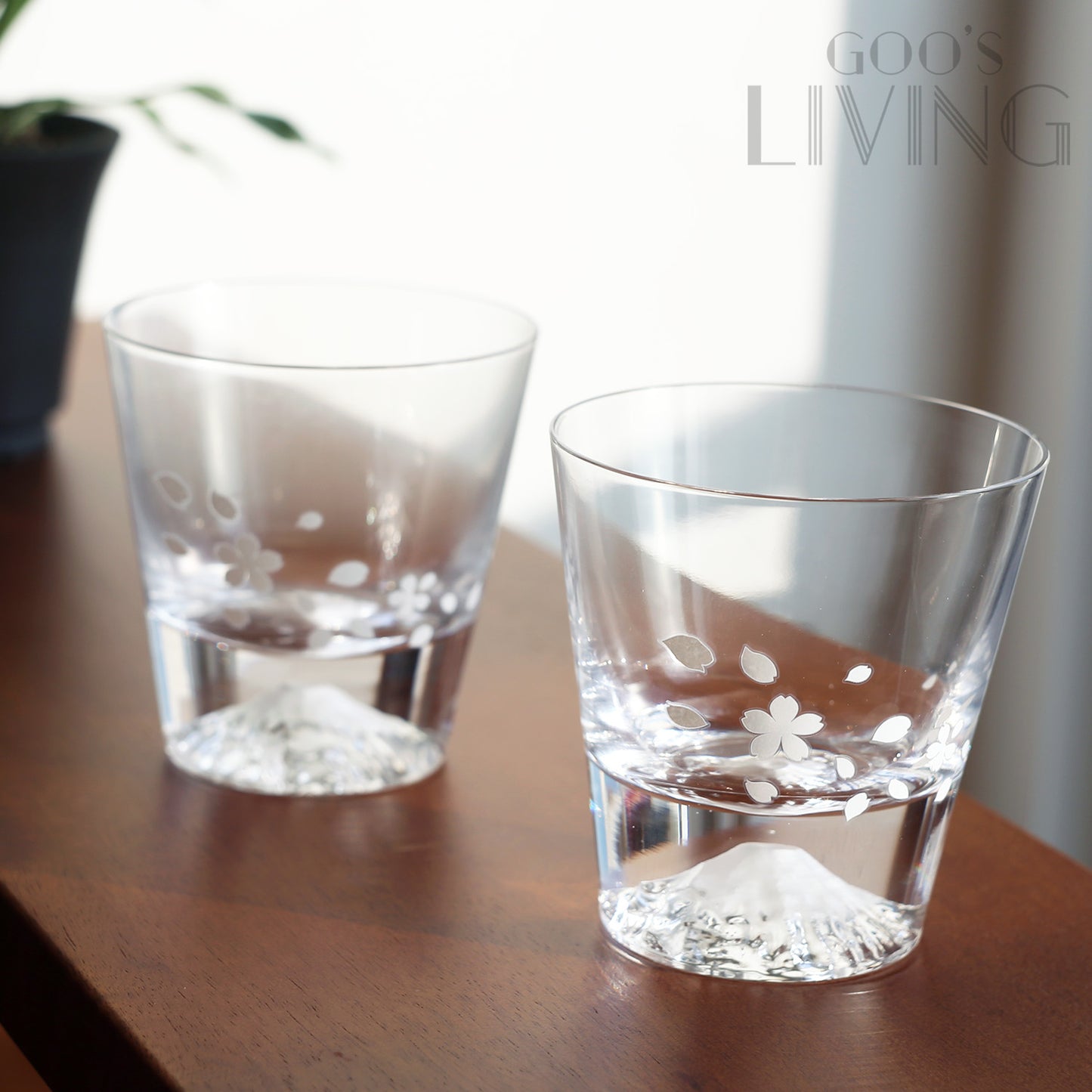 丸モ高木陶器 櫻花富士山冷感杯