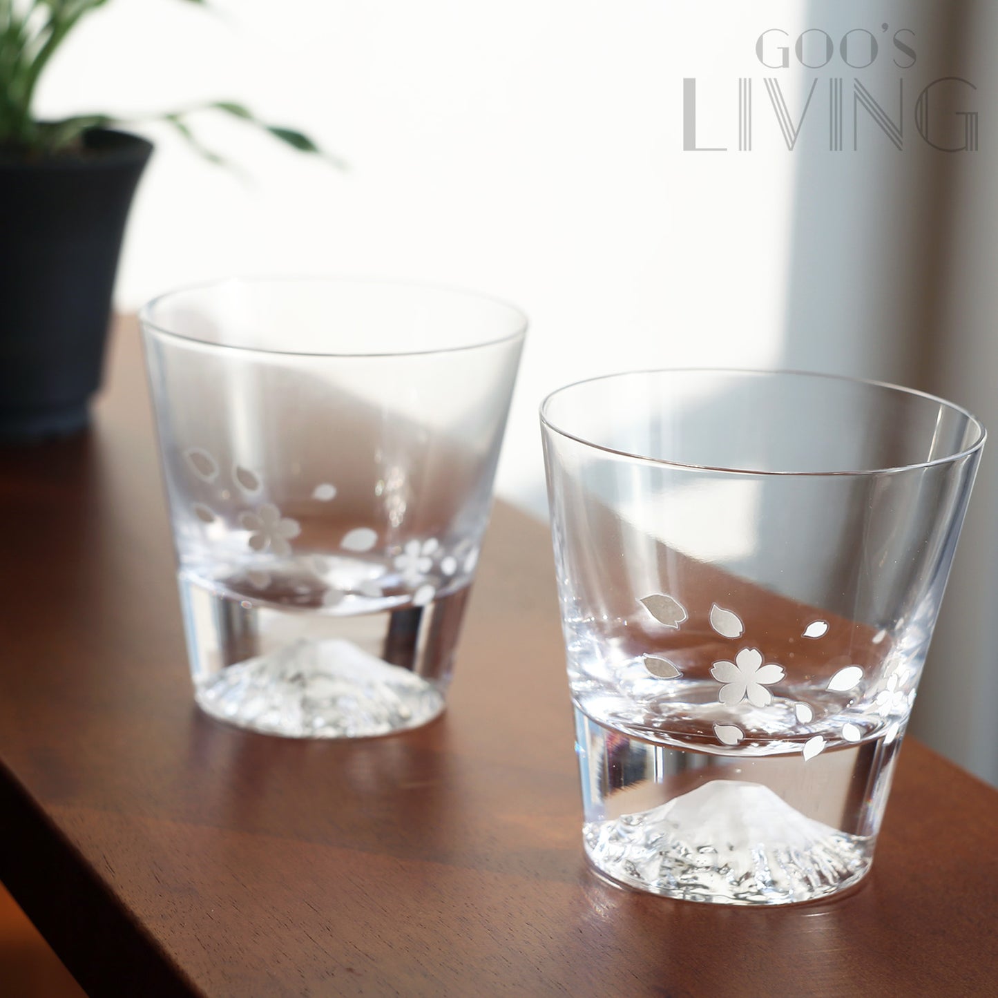 丸モ高木陶器 櫻花富士山冷感杯