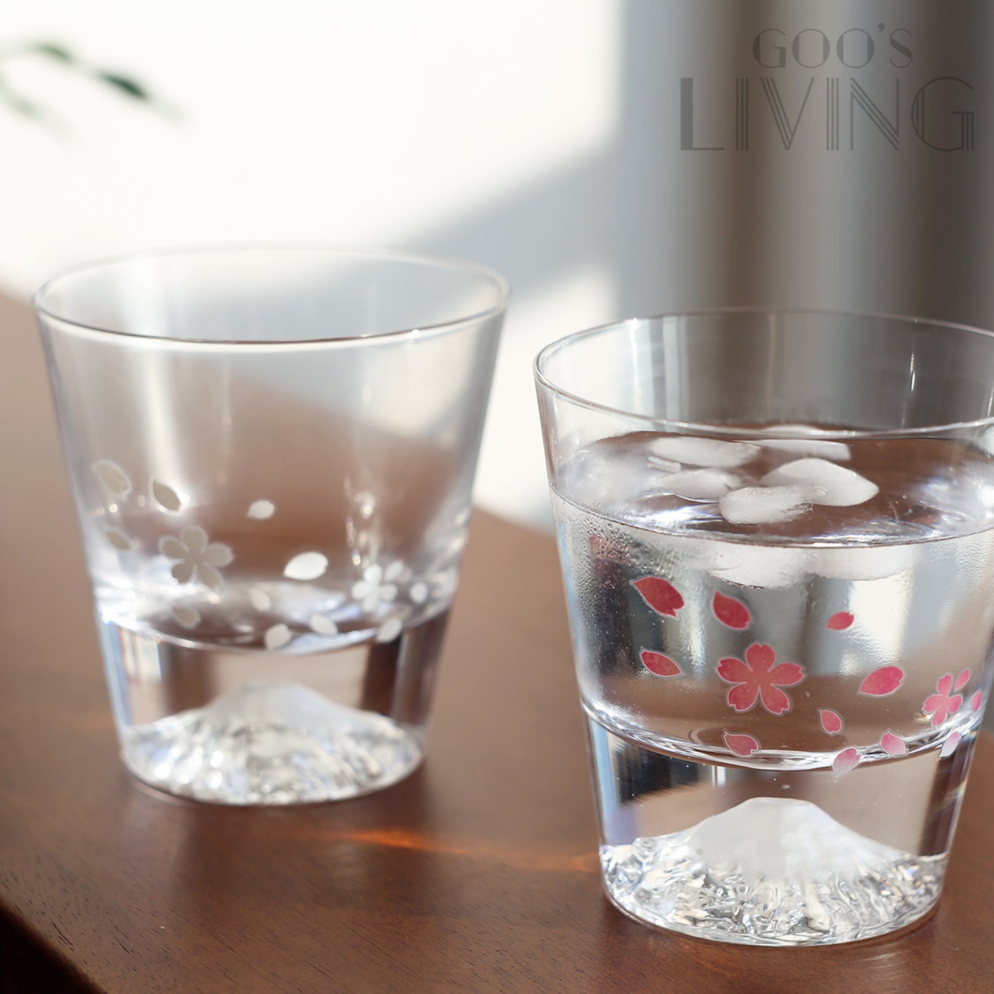 丸モ高木陶器 櫻花富士山冷感杯