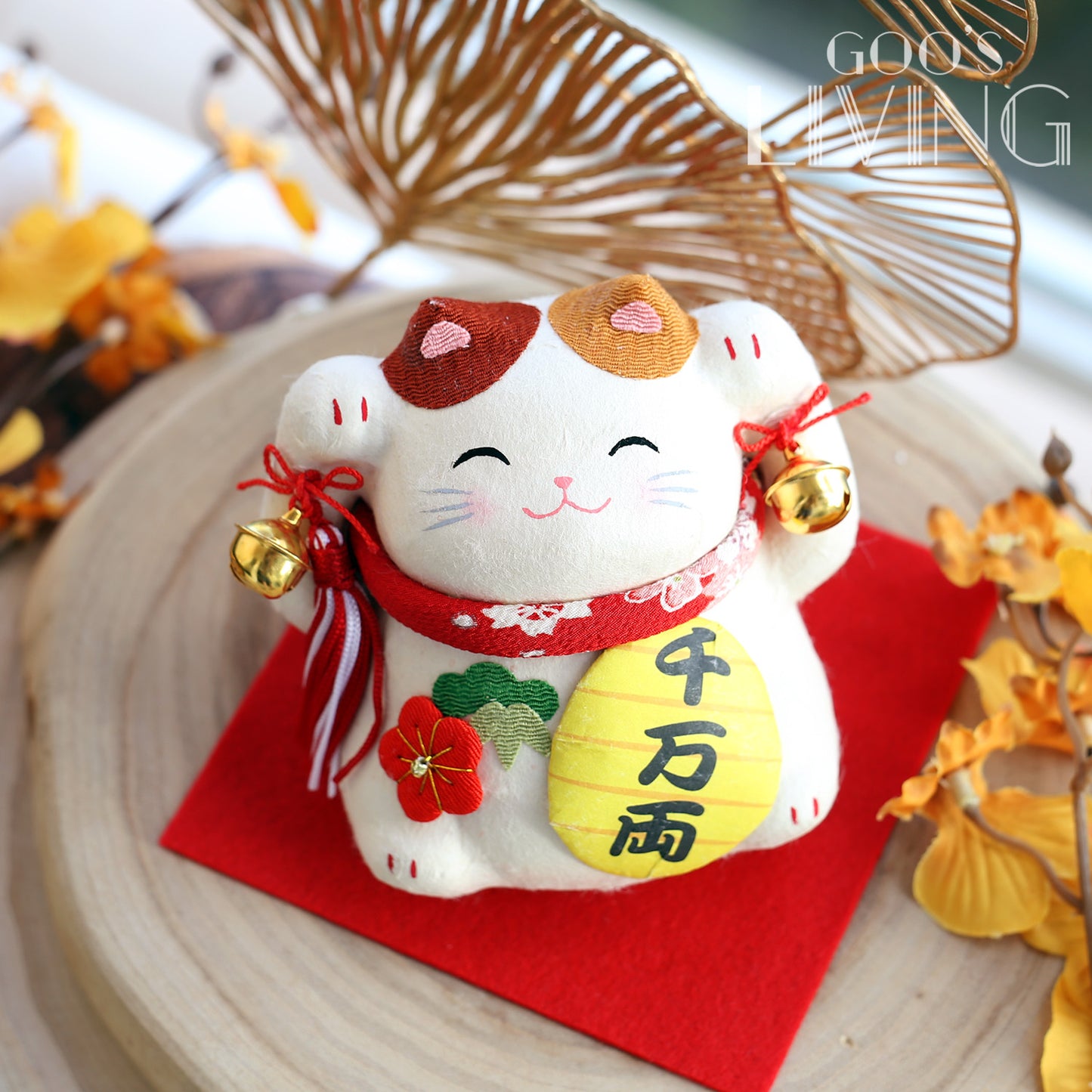 RYUKODO 千萬兩鈴噹招財貓