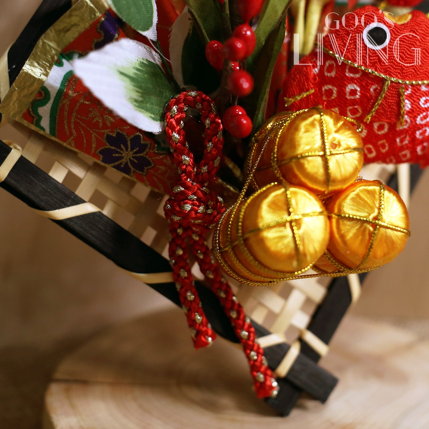 鯛魚金米桶迎春掛飾