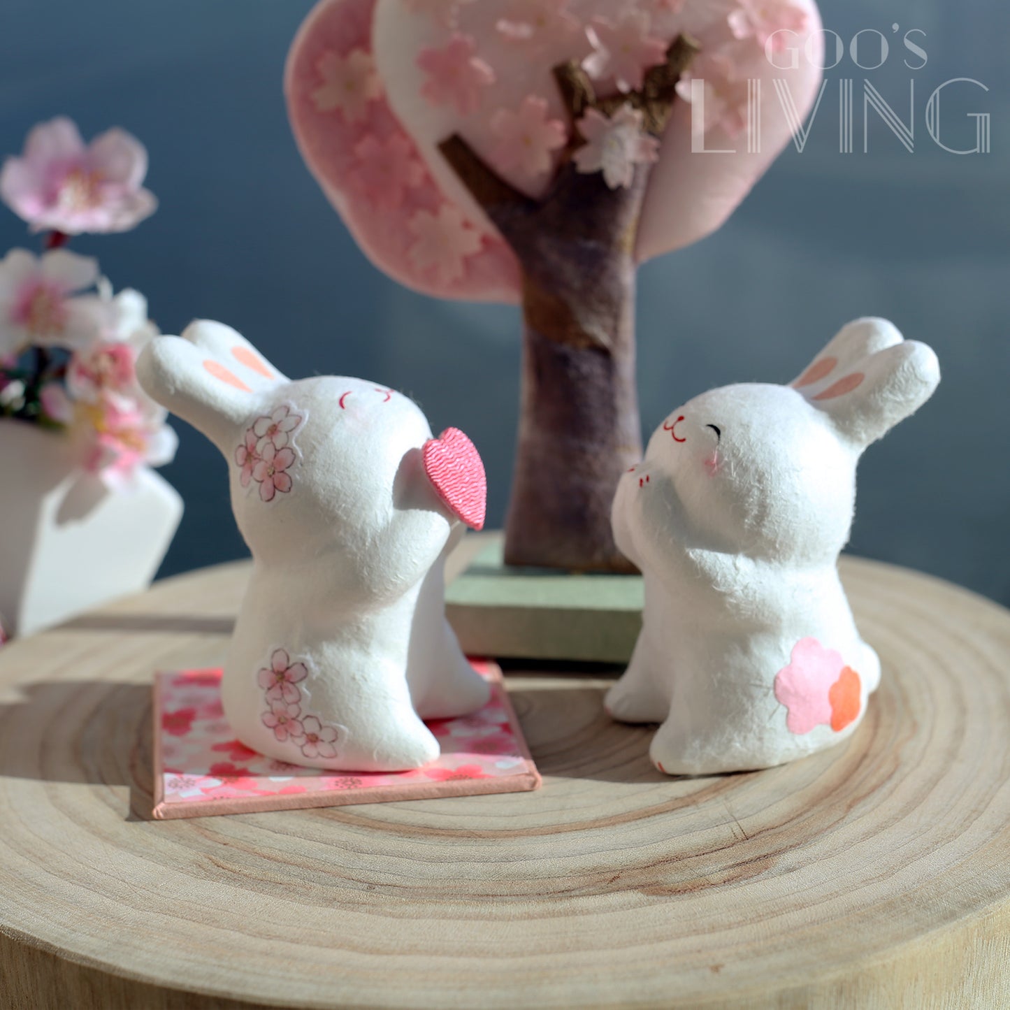 RYUKODO 和紙製請請兔