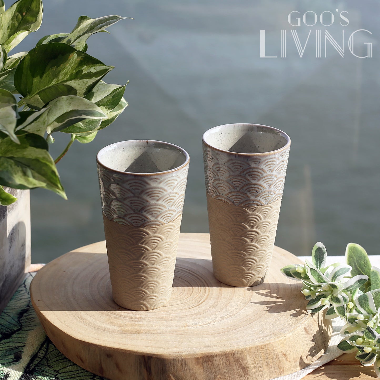 青海波 再生環保陶瓷杯