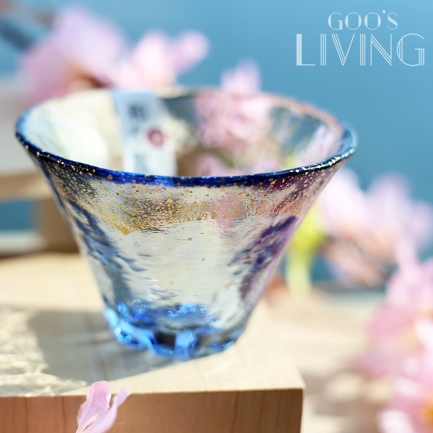 東洋佐佐木 金箔富士山櫻花清酒杯