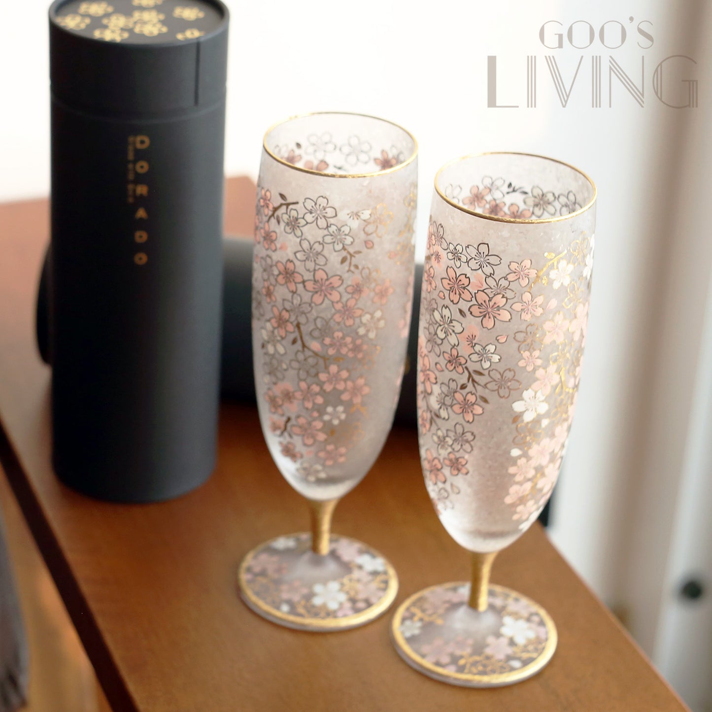 EL DORADO 櫻花金箔酒杯