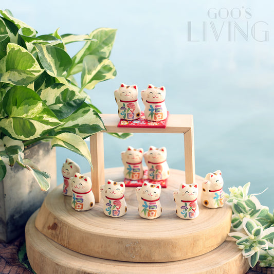 RYUKODO 迷你招福招財貓