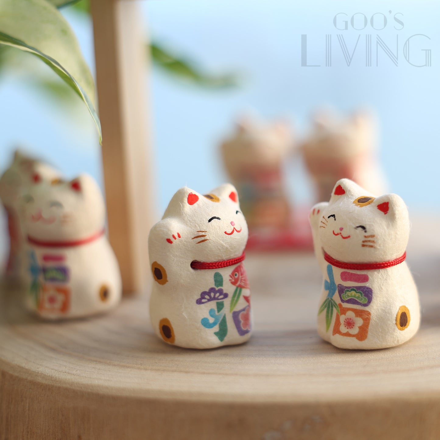 RYUKODO 迷你招福招財貓