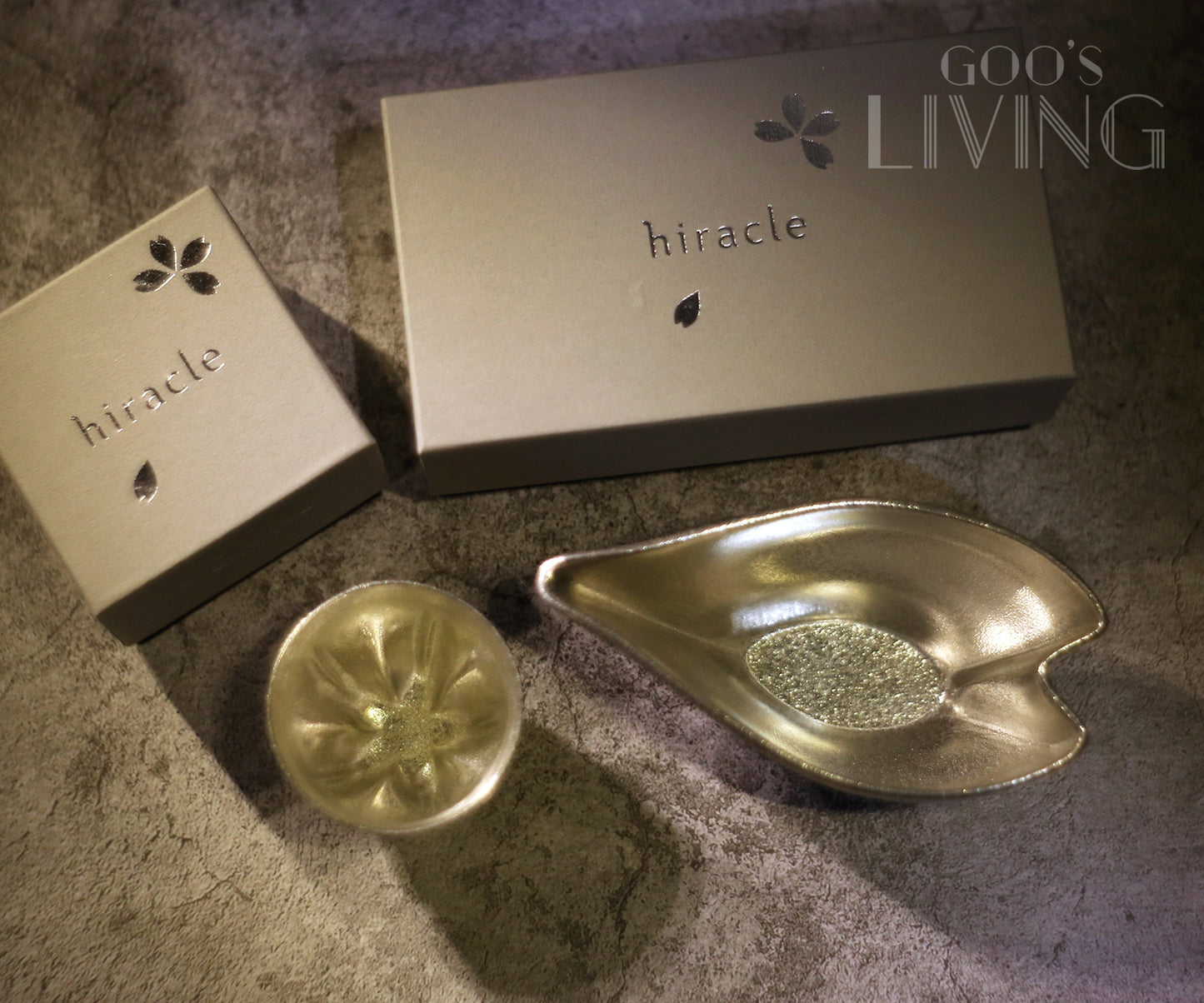 Hiracle 錫製櫻花清酒杯/清酒瓶